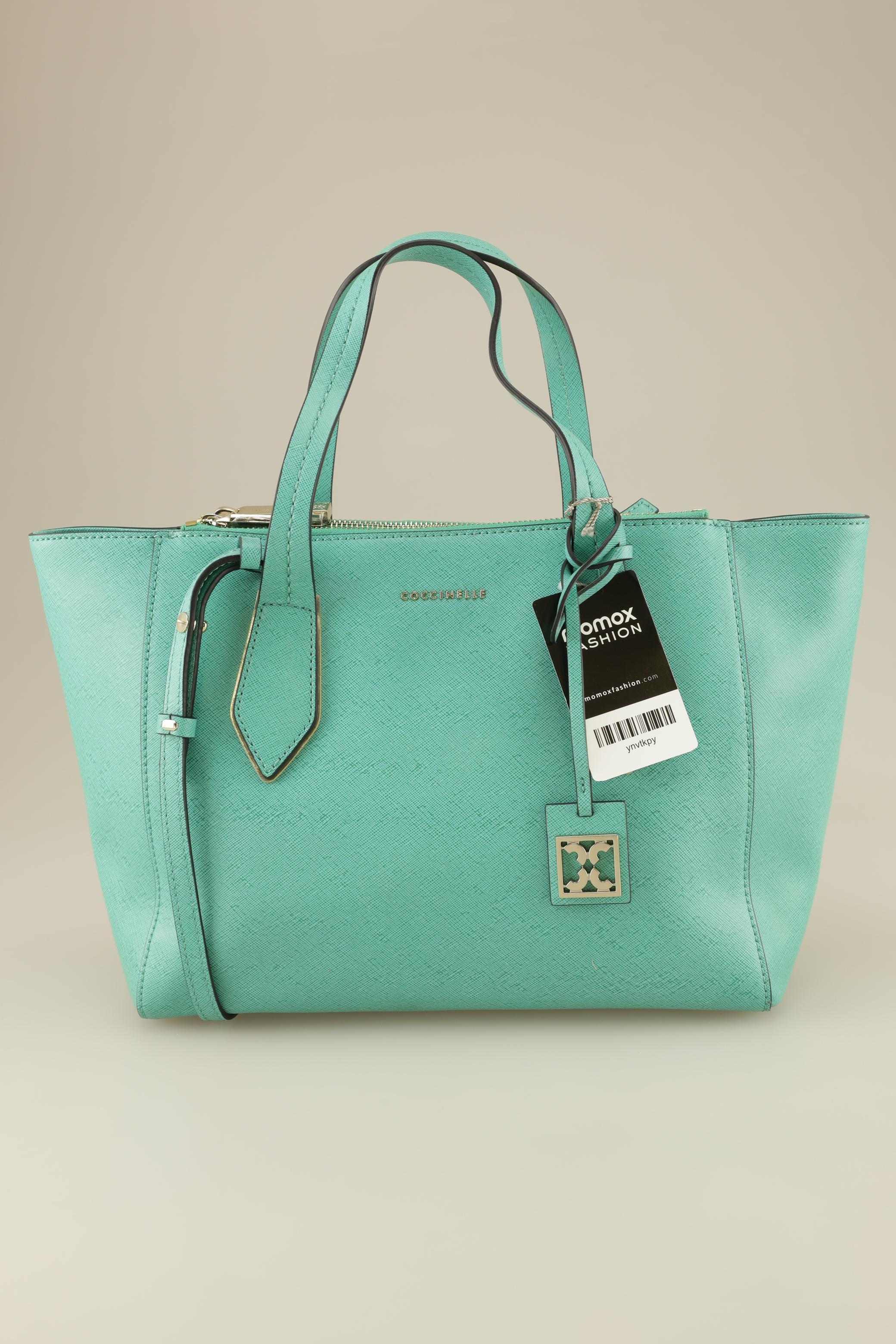 

Coccinelle Damen Handtasche, türkis, Gr.