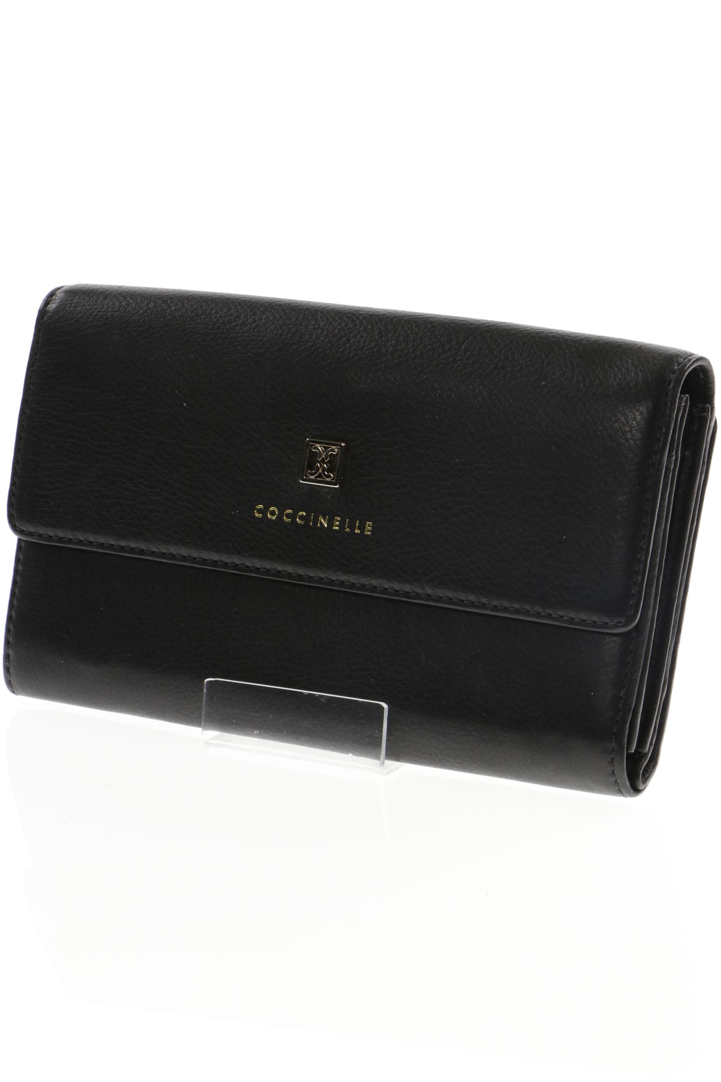 

Coccinelle Damen Portemonnaie, schwarz, Gr.