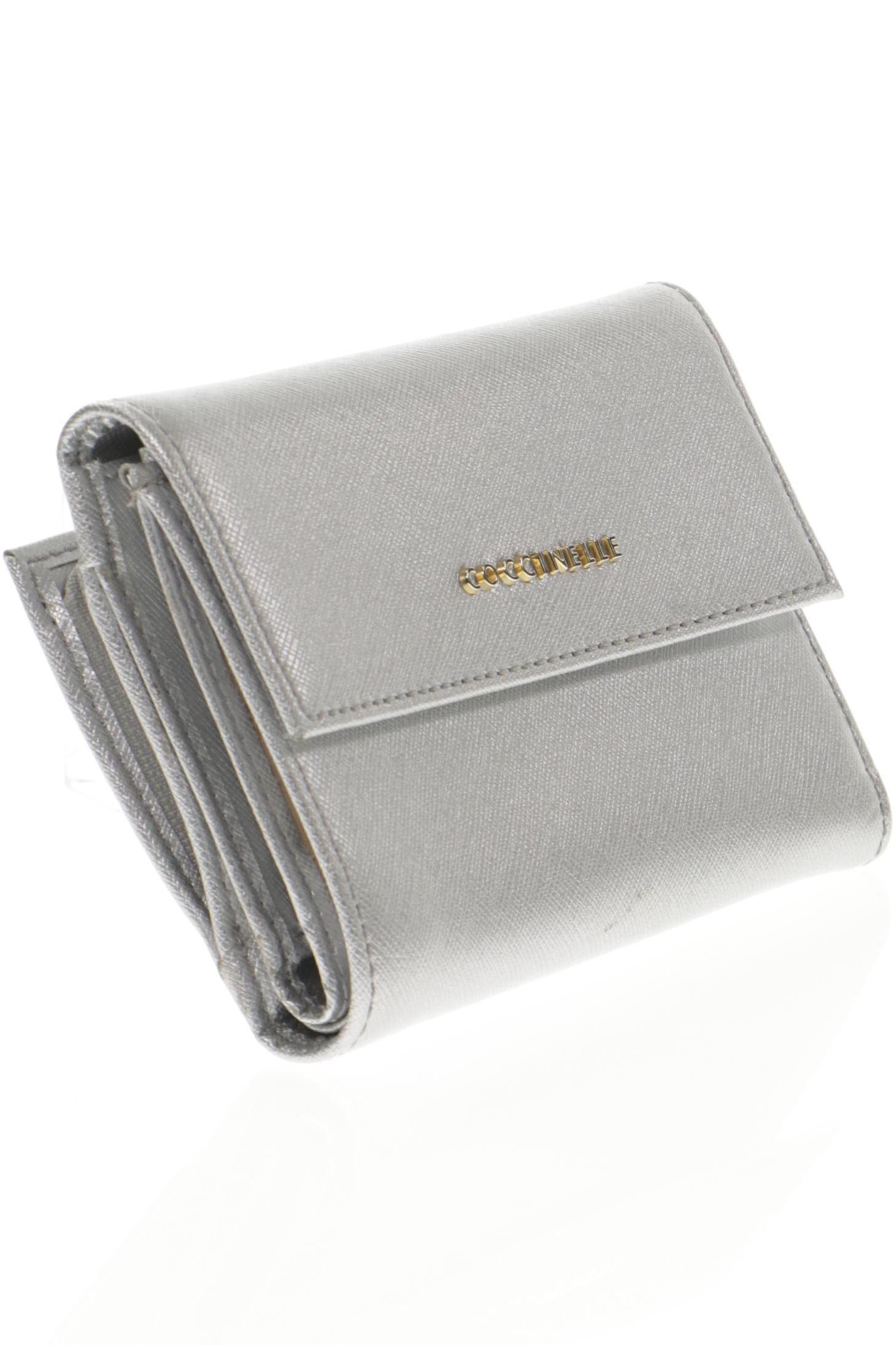 

Coccinelle Damen Portemonnaie, silber, Gr.