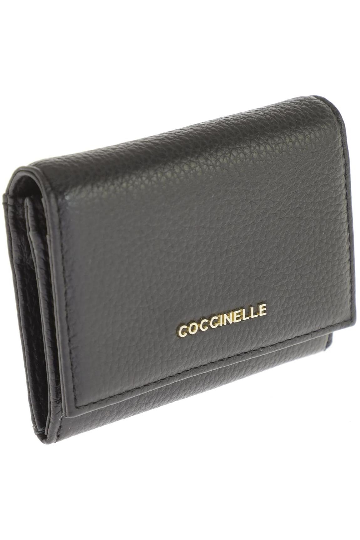 

Coccinelle Damen Portemonnaie, schwarz, Gr.