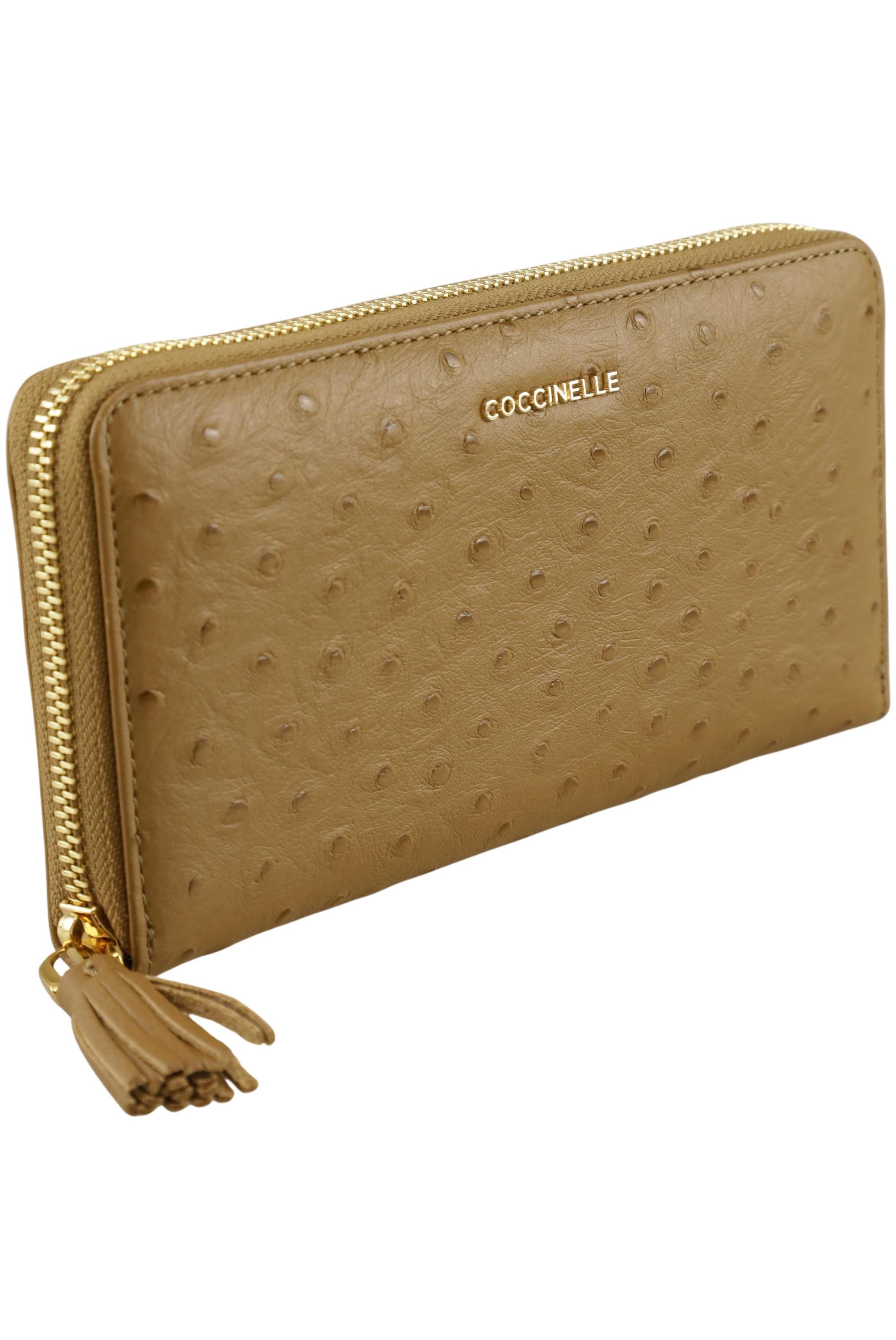 

Coccinelle Damen Portemonnaie, braun, Gr.