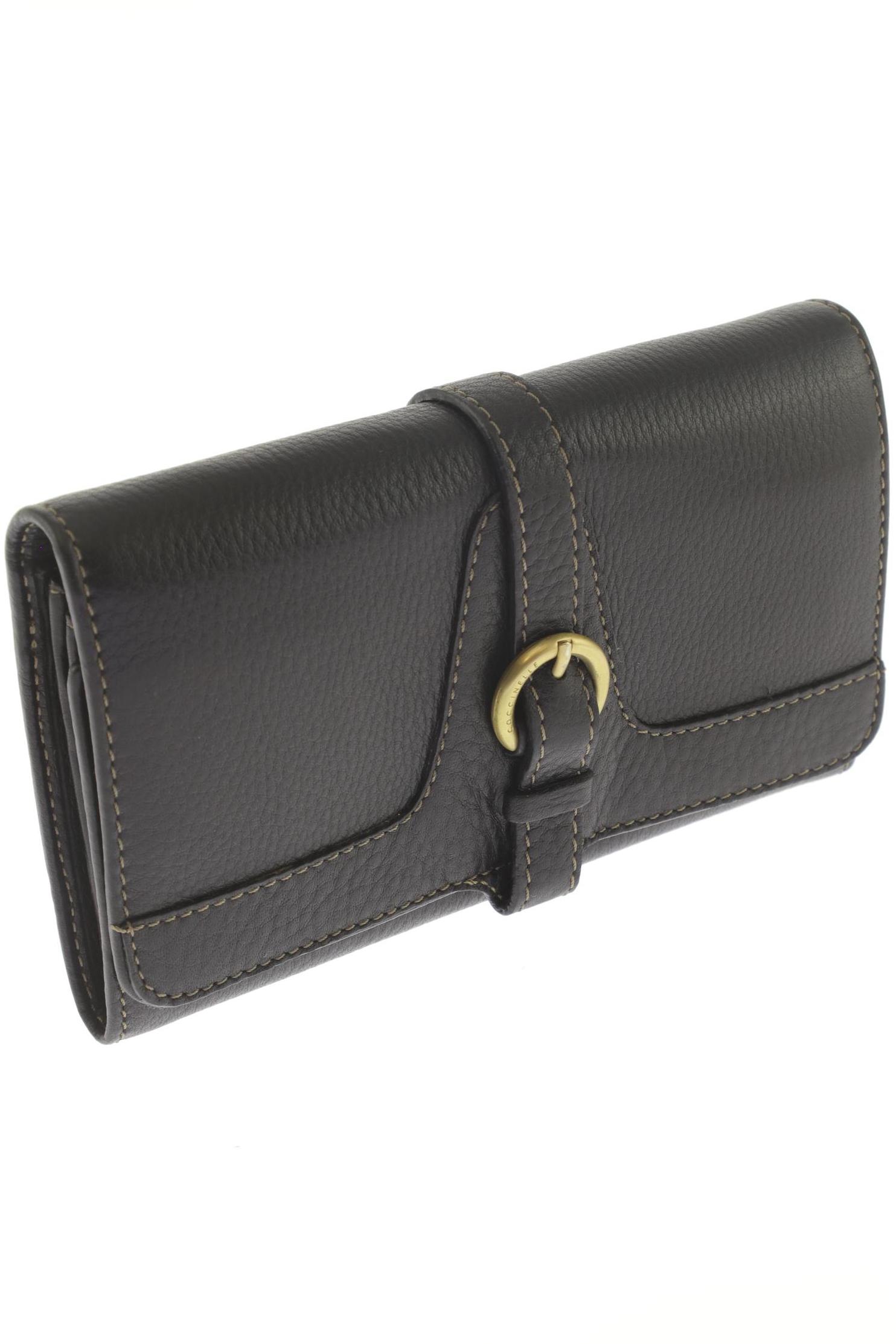 

Coccinelle Damen Portemonnaie, schwarz, Gr.