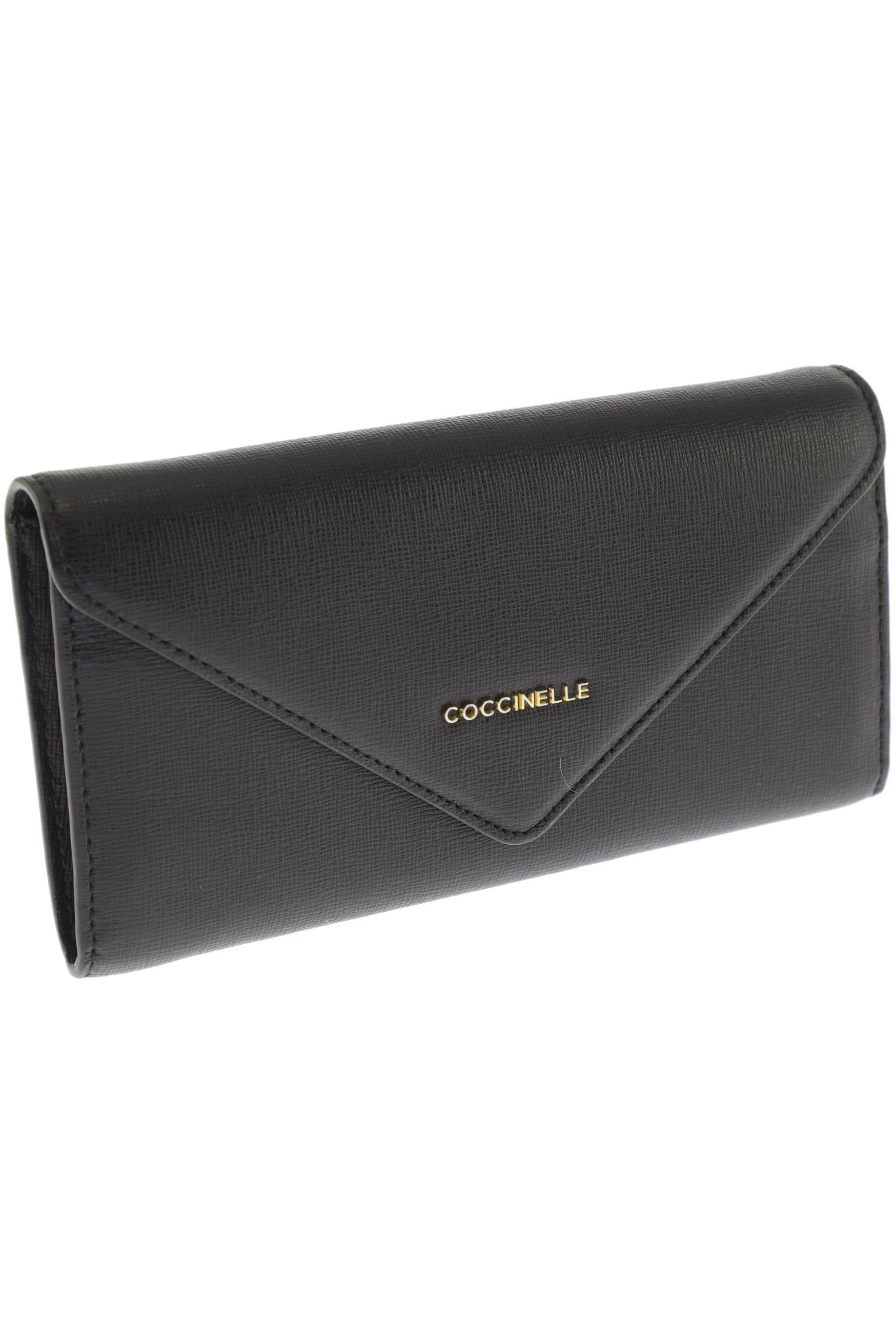 

Coccinelle Damen Portemonnaie, schwarz, Gr.