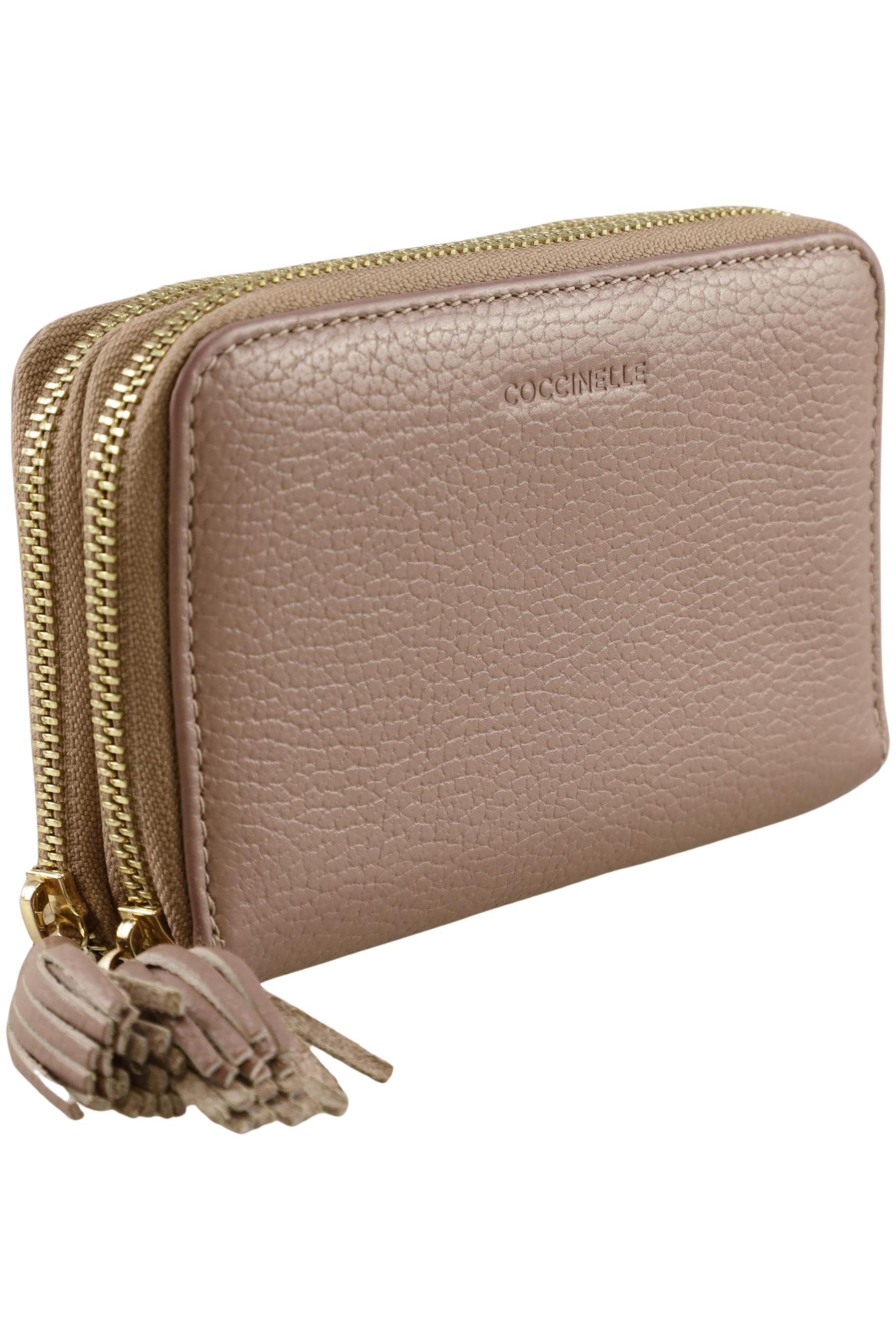 

Coccinelle Damen Portemonnaie, beige, Gr.