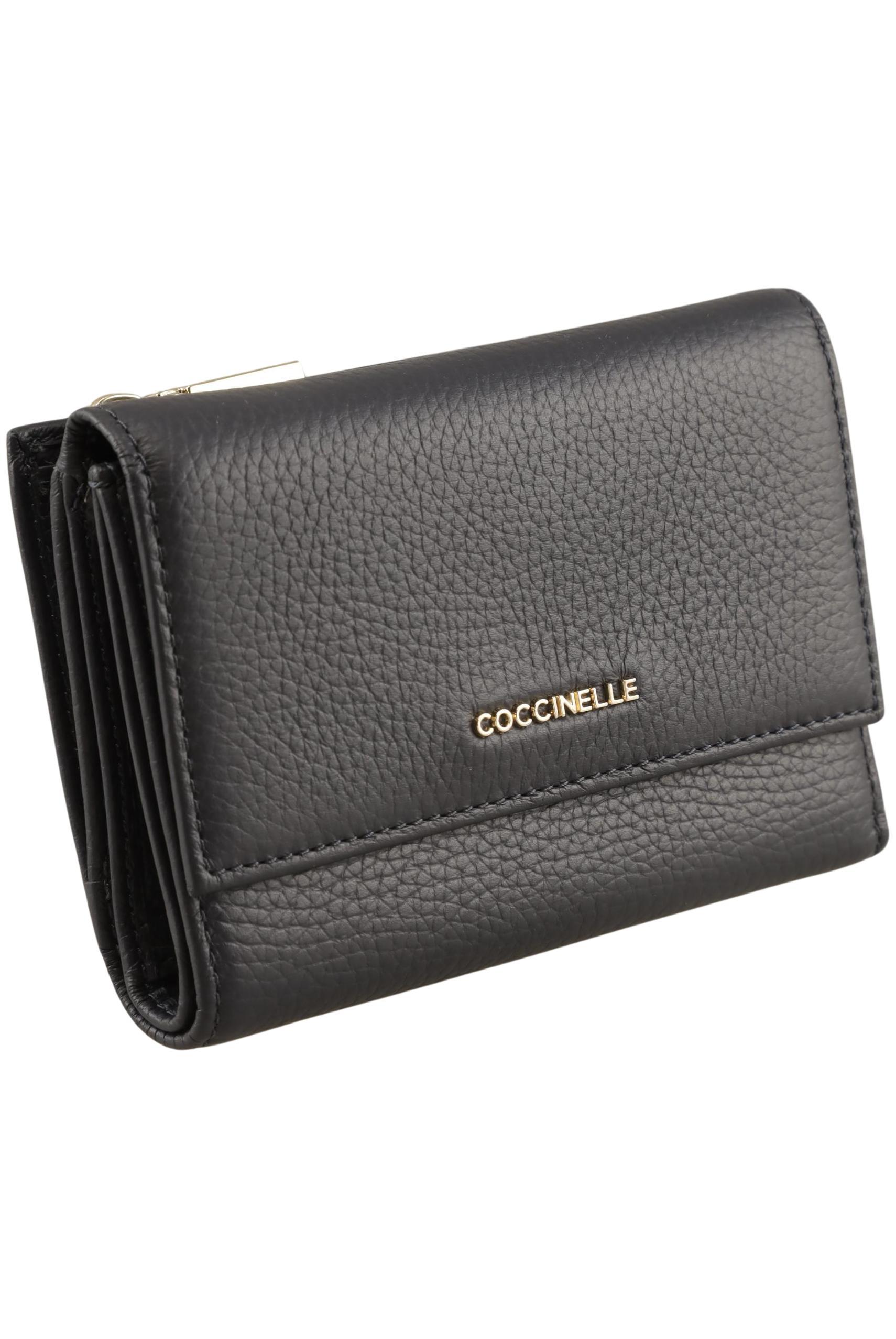 

Coccinelle Damen Portemonnaie, schwarz, Gr.