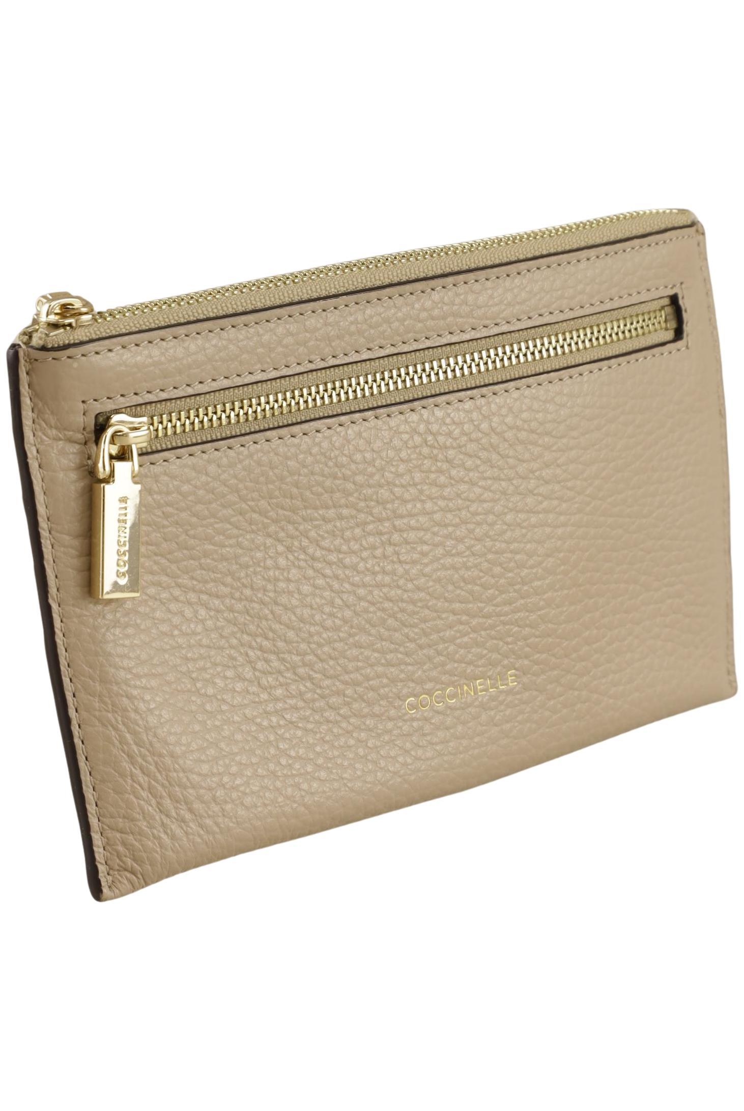 

Coccinelle Damen Portemonnaie, beige, Gr.