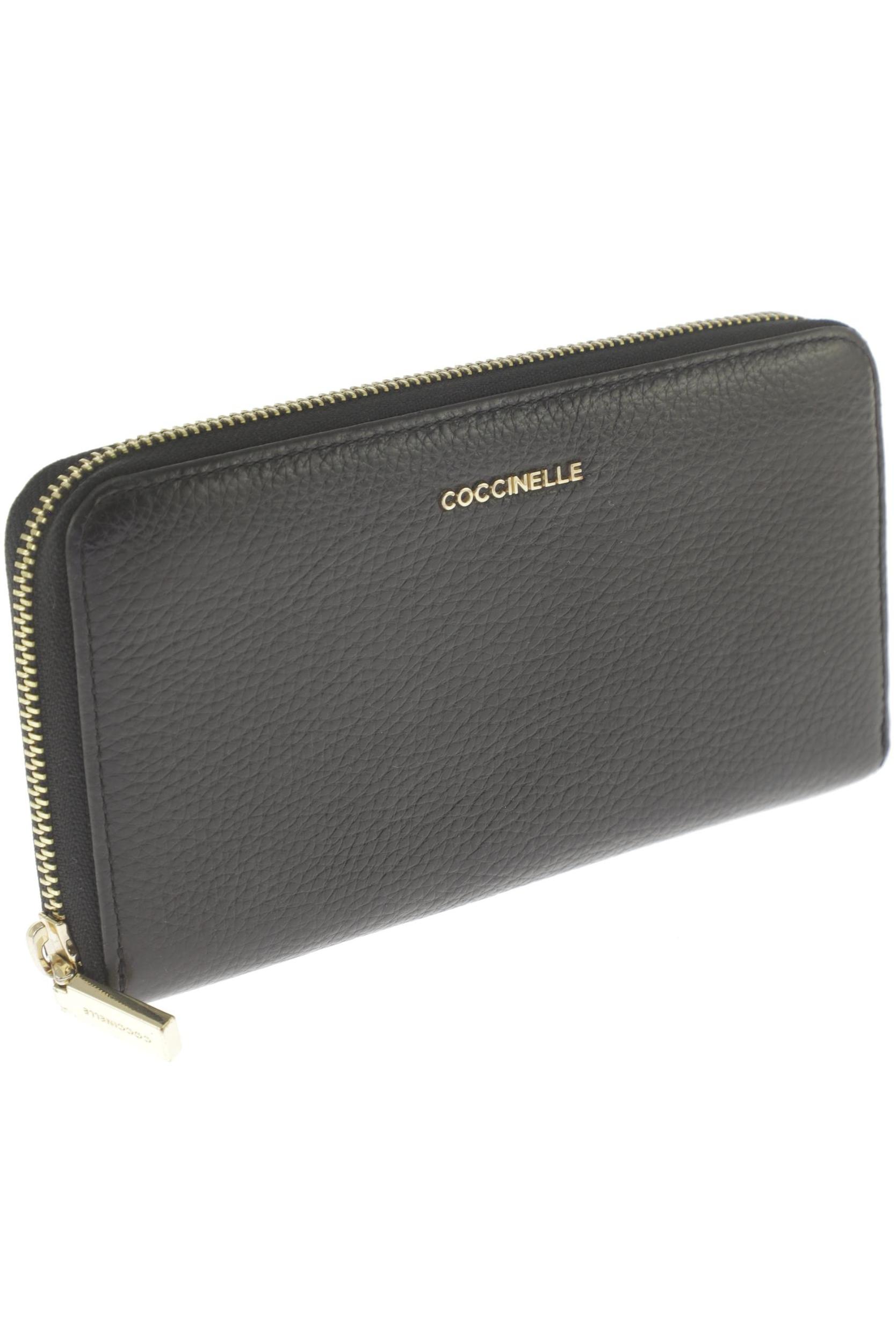 

Coccinelle Damen Portemonnaie, schwarz, Gr.