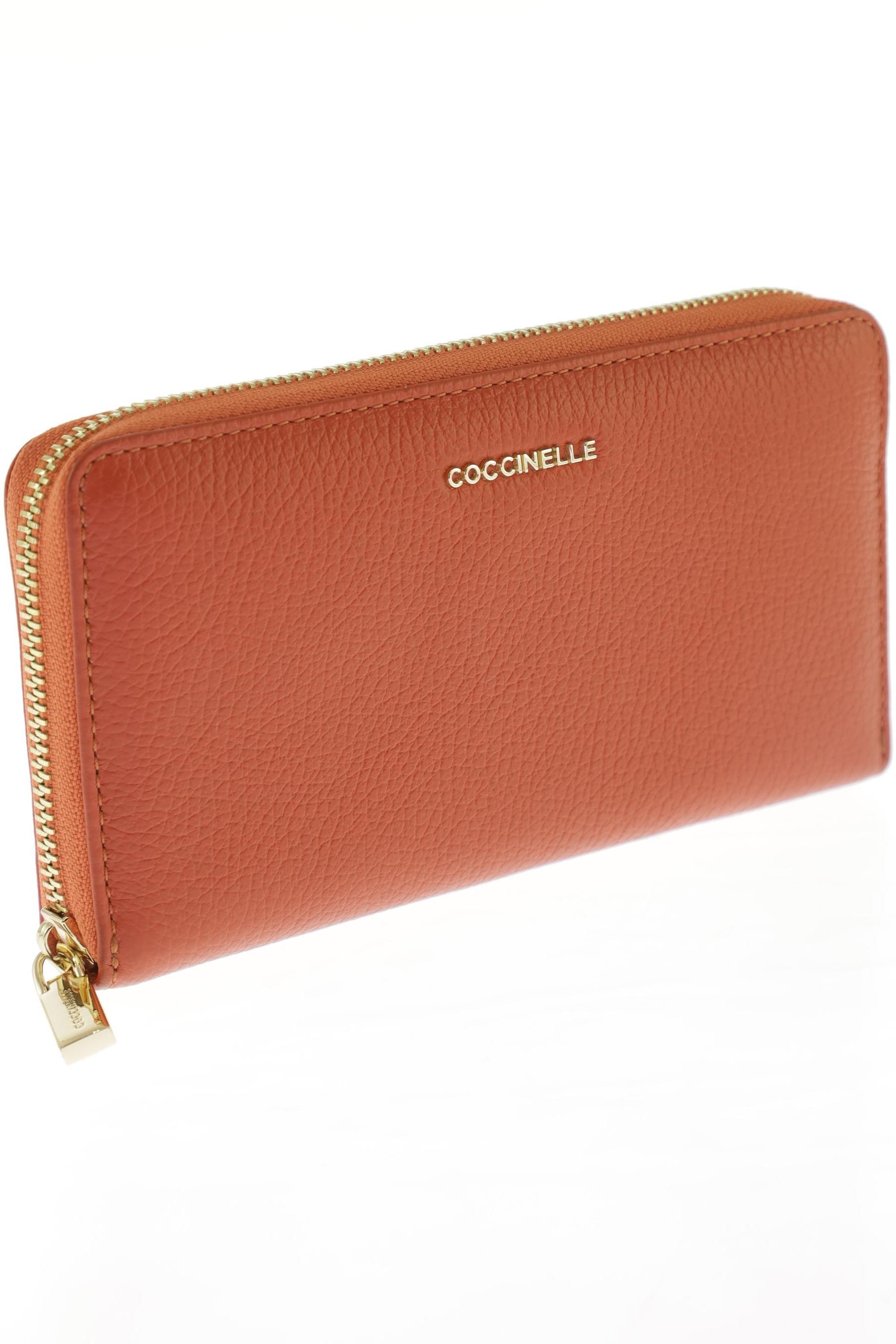 

Coccinelle Damen Portemonnaie, orange, Gr.