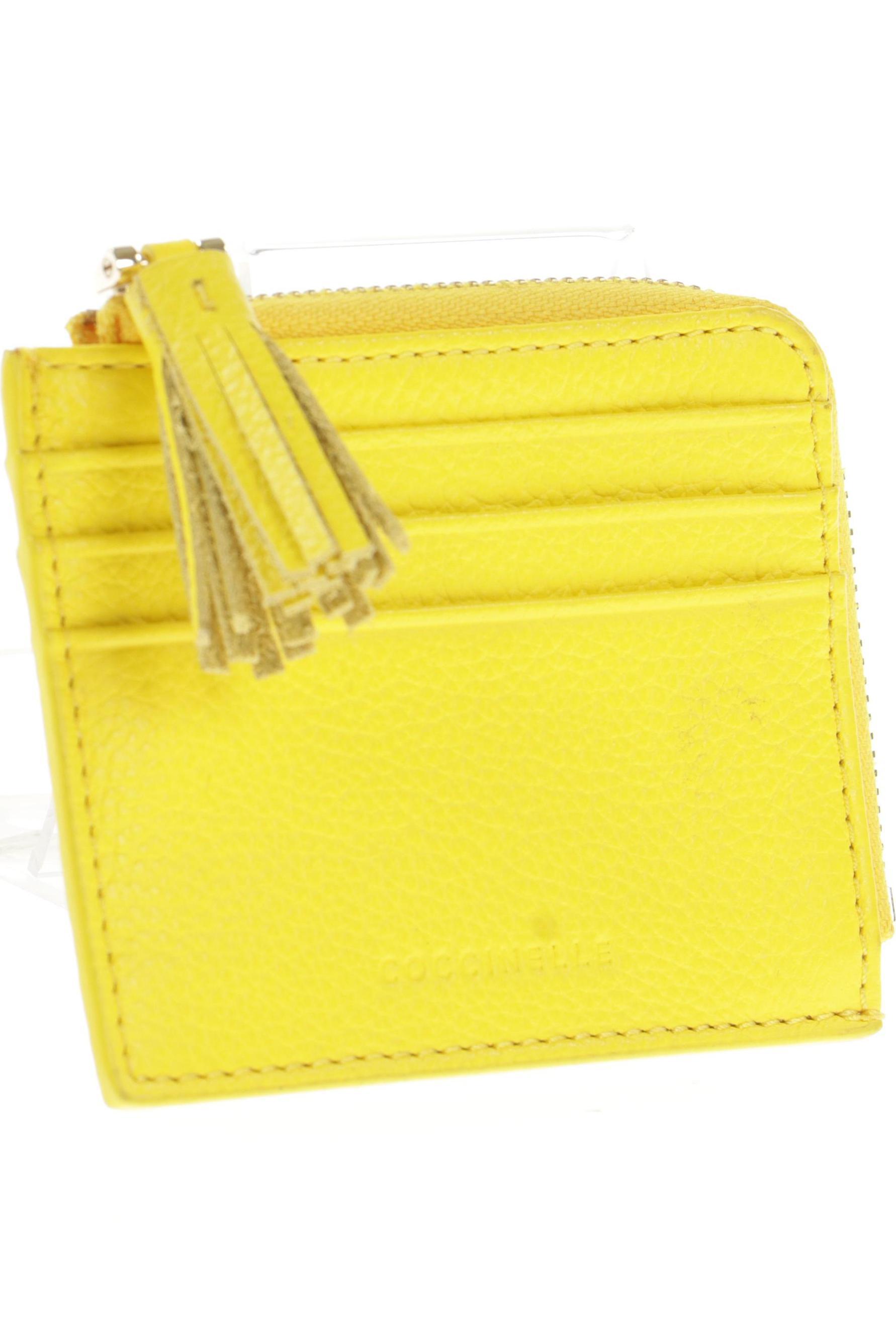 

Coccinelle Damen Portemonnaie, gelb, Gr.