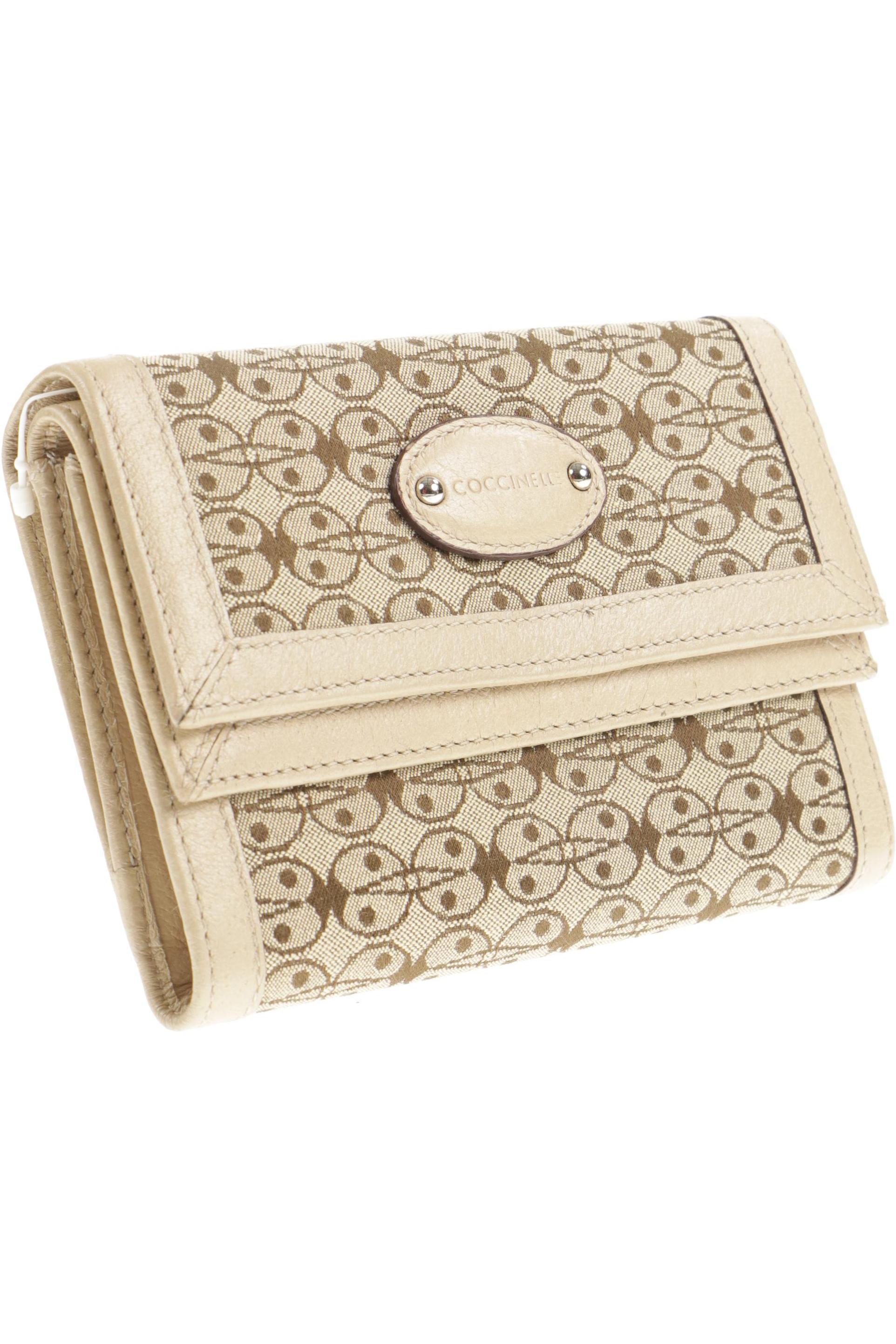 

Coccinelle Damen Portemonnaie, beige, Gr.
