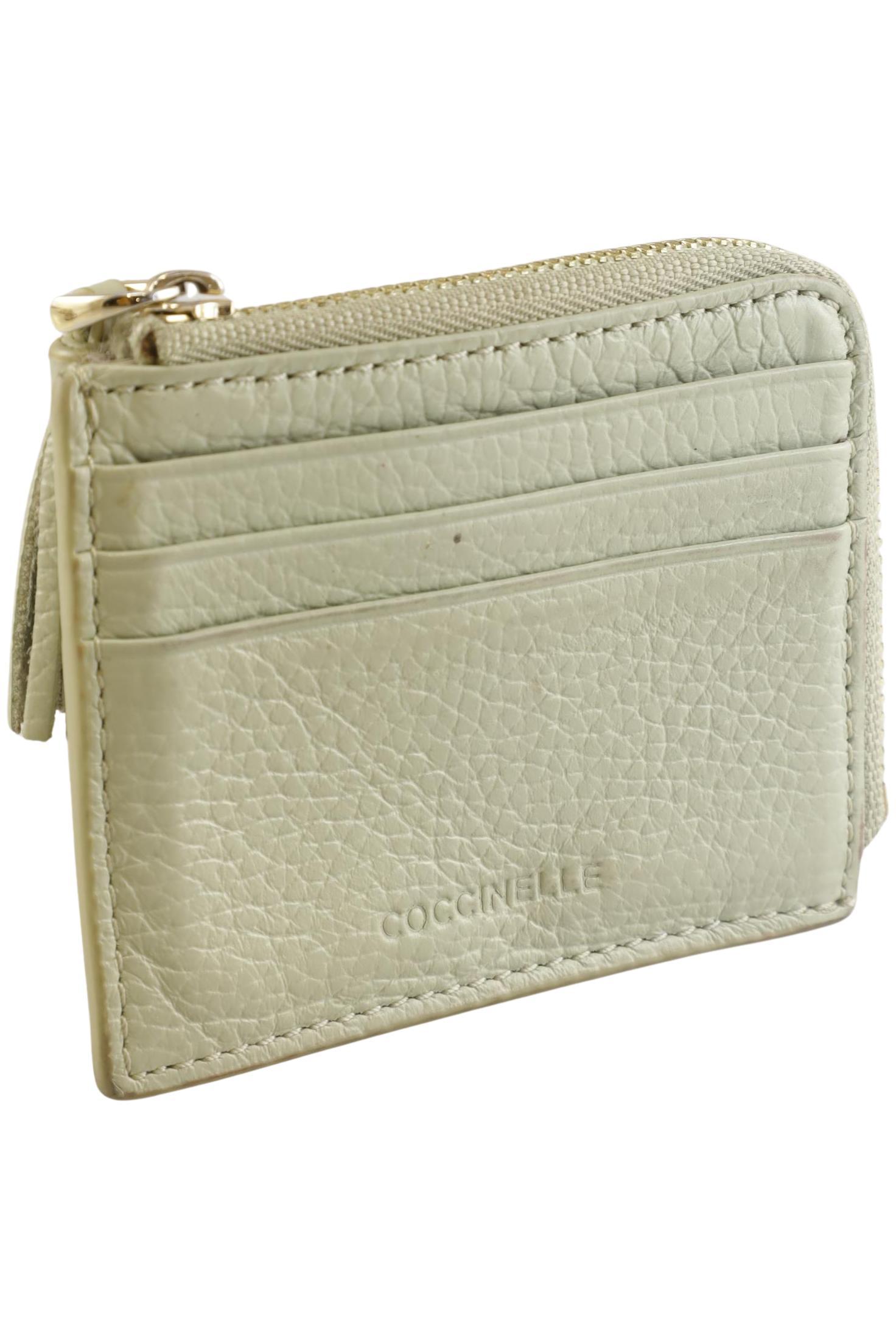 

Coccinelle Damen Portemonnaie, cremeweiß, Gr.