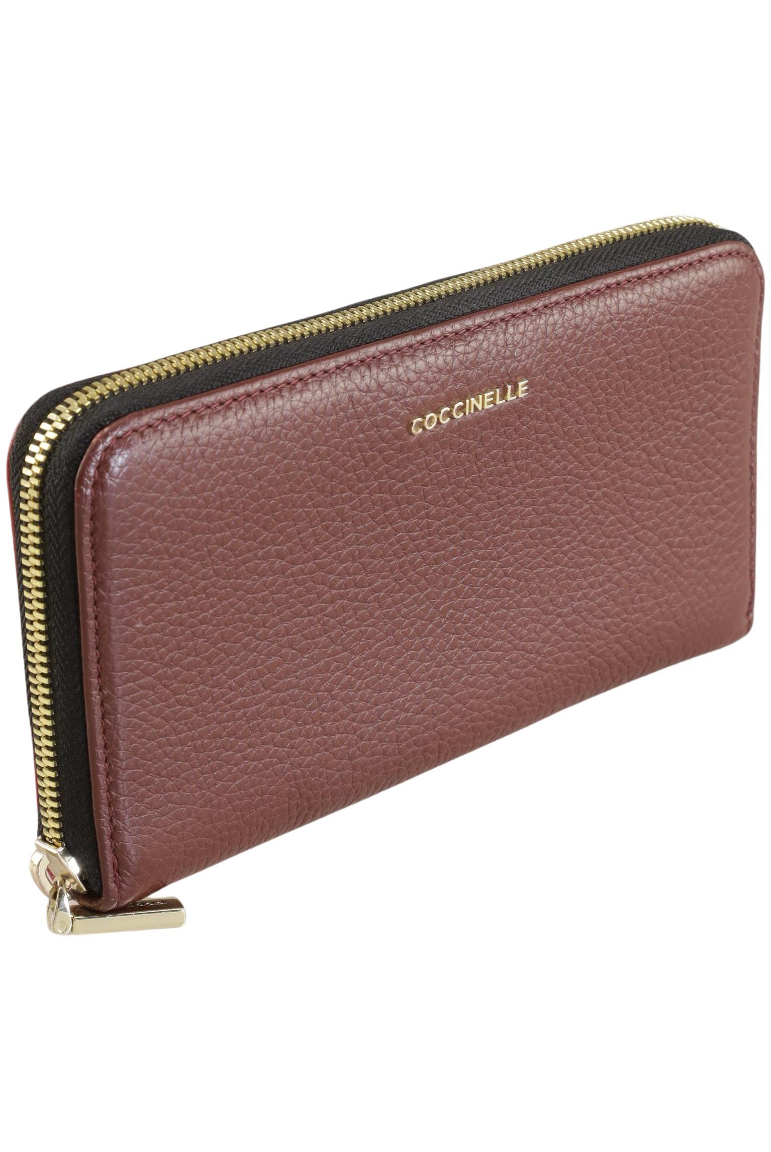 

Coccinelle Damen Portemonnaie, rot, Gr.