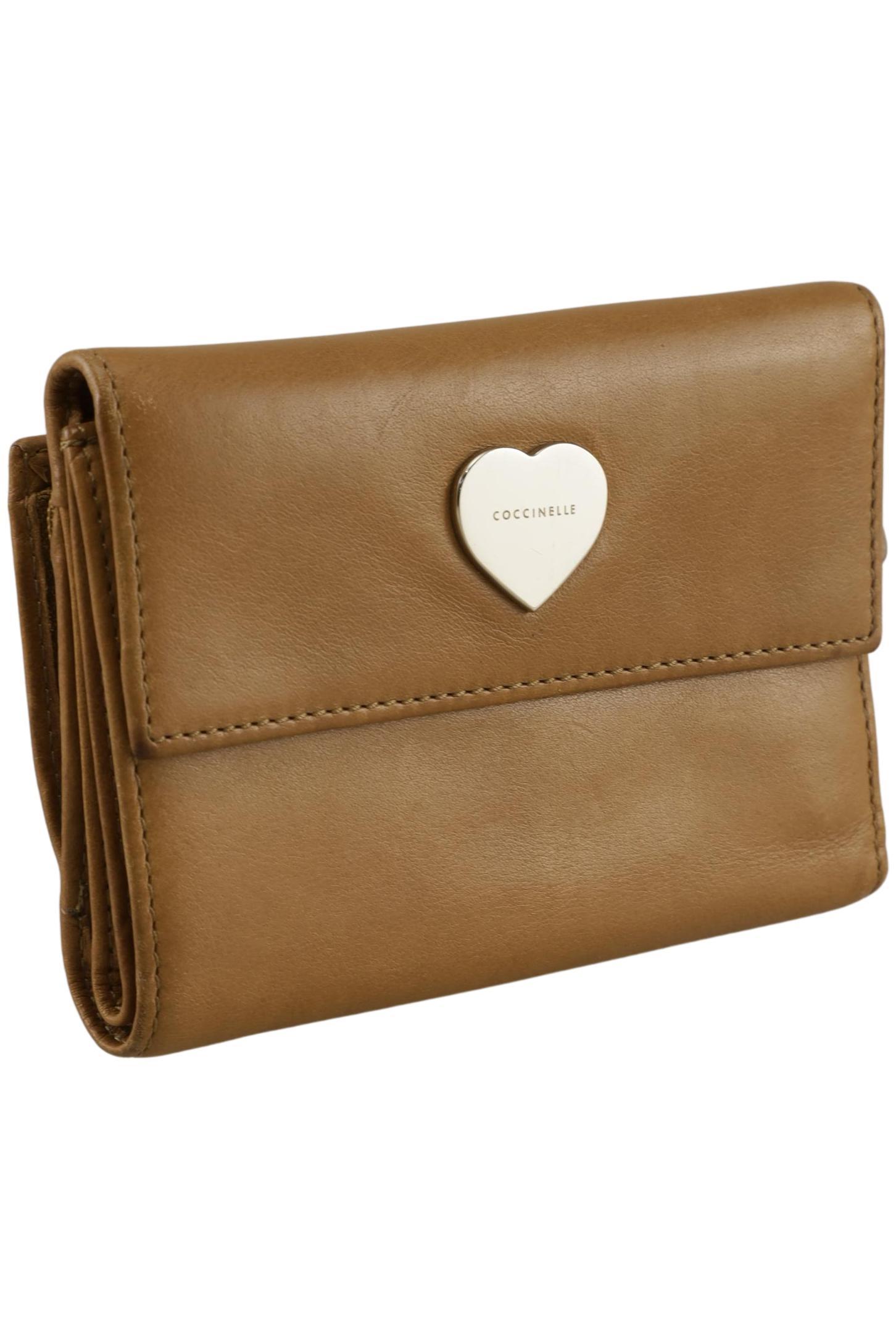 

Coccinelle Damen Portemonnaie, braun, Gr.