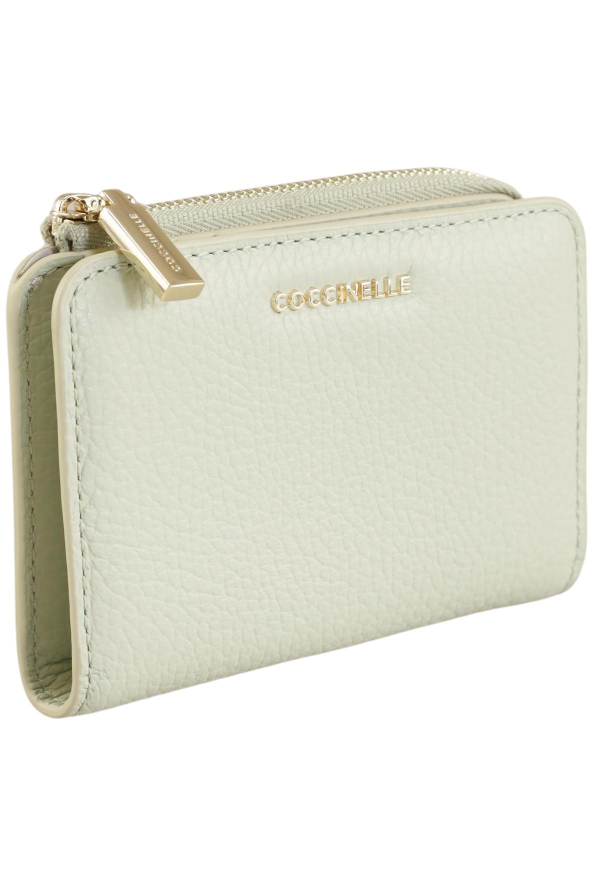 

Coccinelle Damen Portemonnaie, cremeweiß, Gr.
