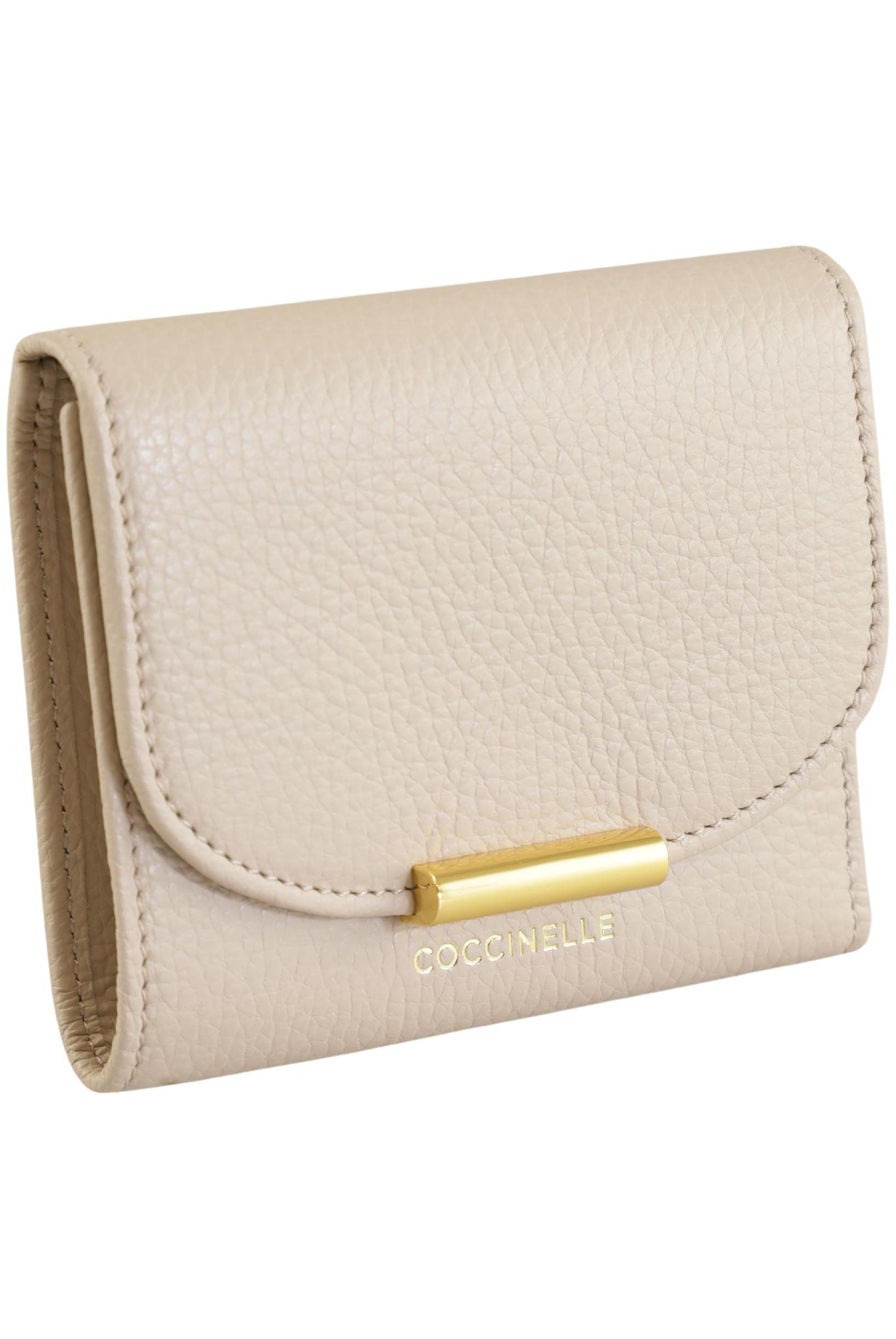 

Coccinelle Damen Portemonnaie, beige, Gr.