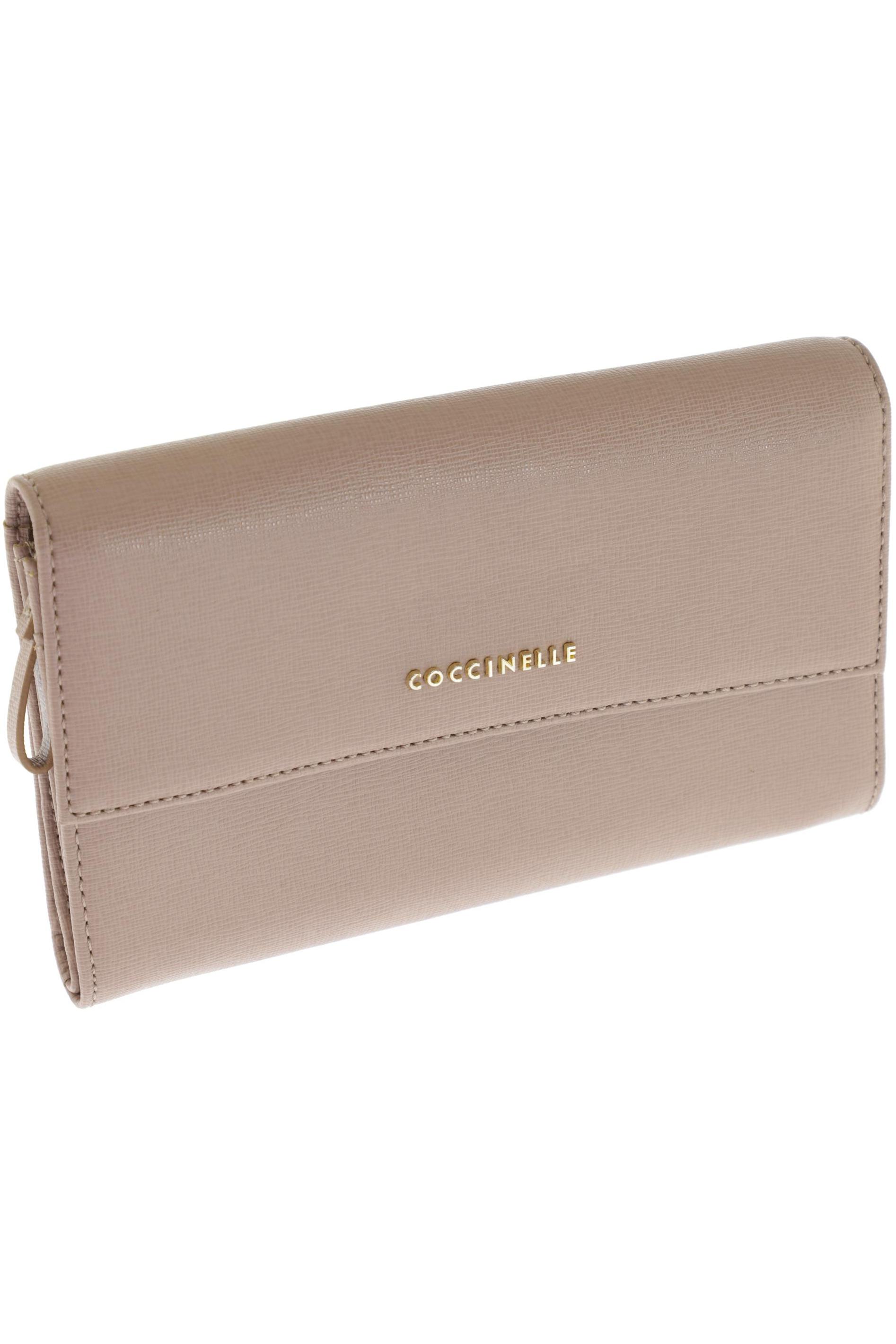 

Coccinelle Damen Portemonnaie, beige, Gr.