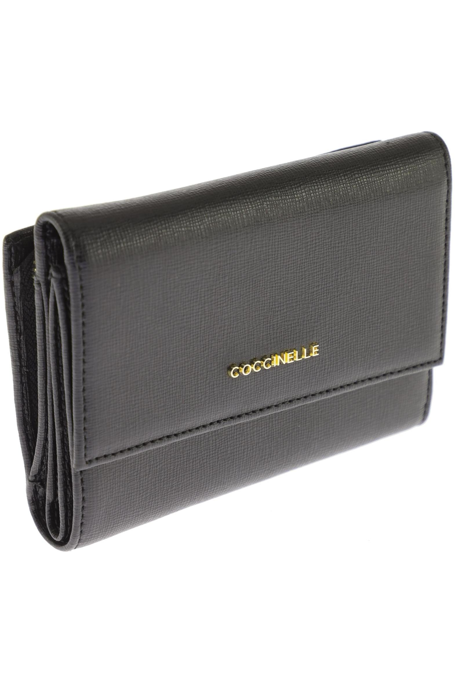 

Coccinelle Damen Portemonnaie, schwarz, Gr.