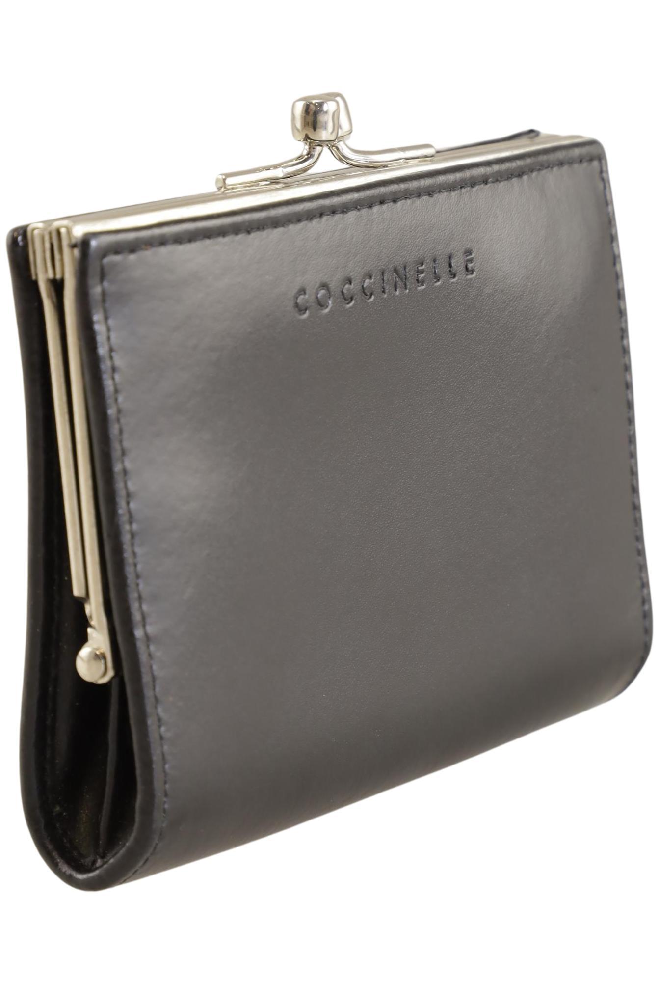 

Coccinelle Damen Portemonnaie, schwarz, Gr.