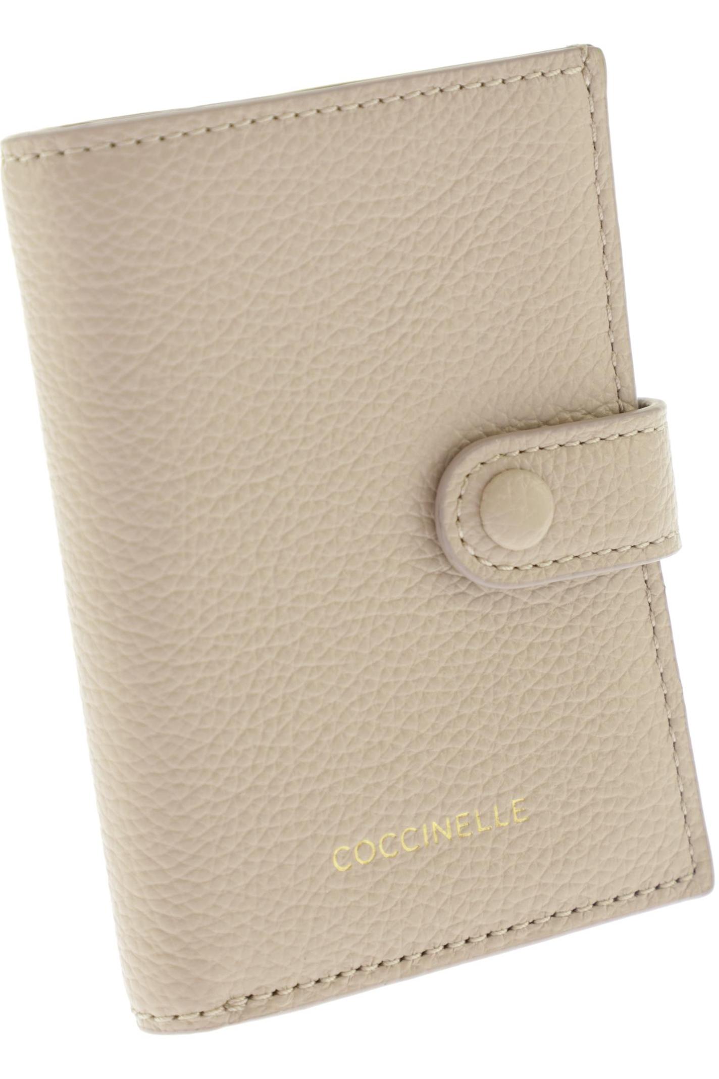 

Coccinelle Damen Portemonnaie, beige, Gr.