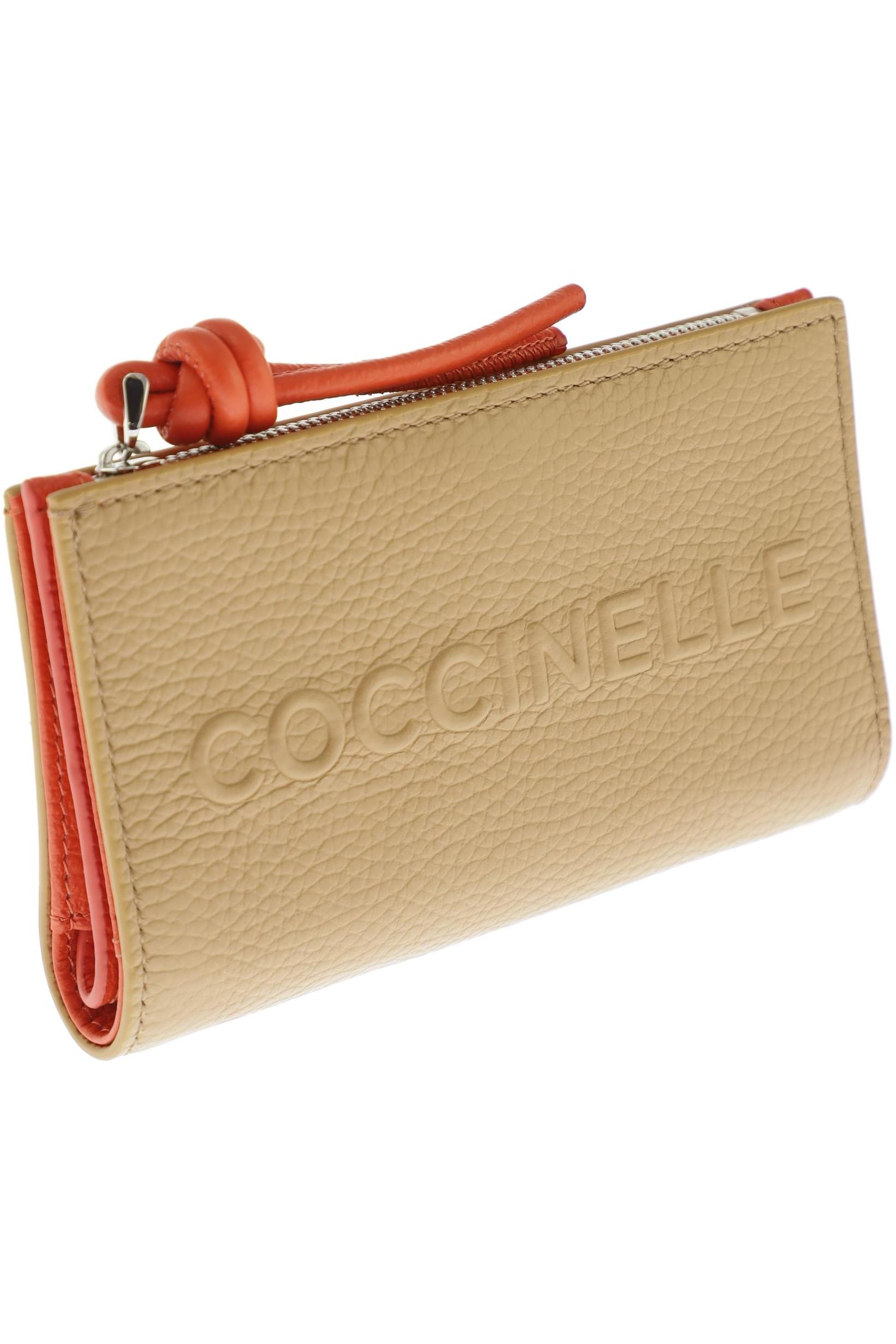 

Coccinelle Damen Portemonnaie, beige, Gr.