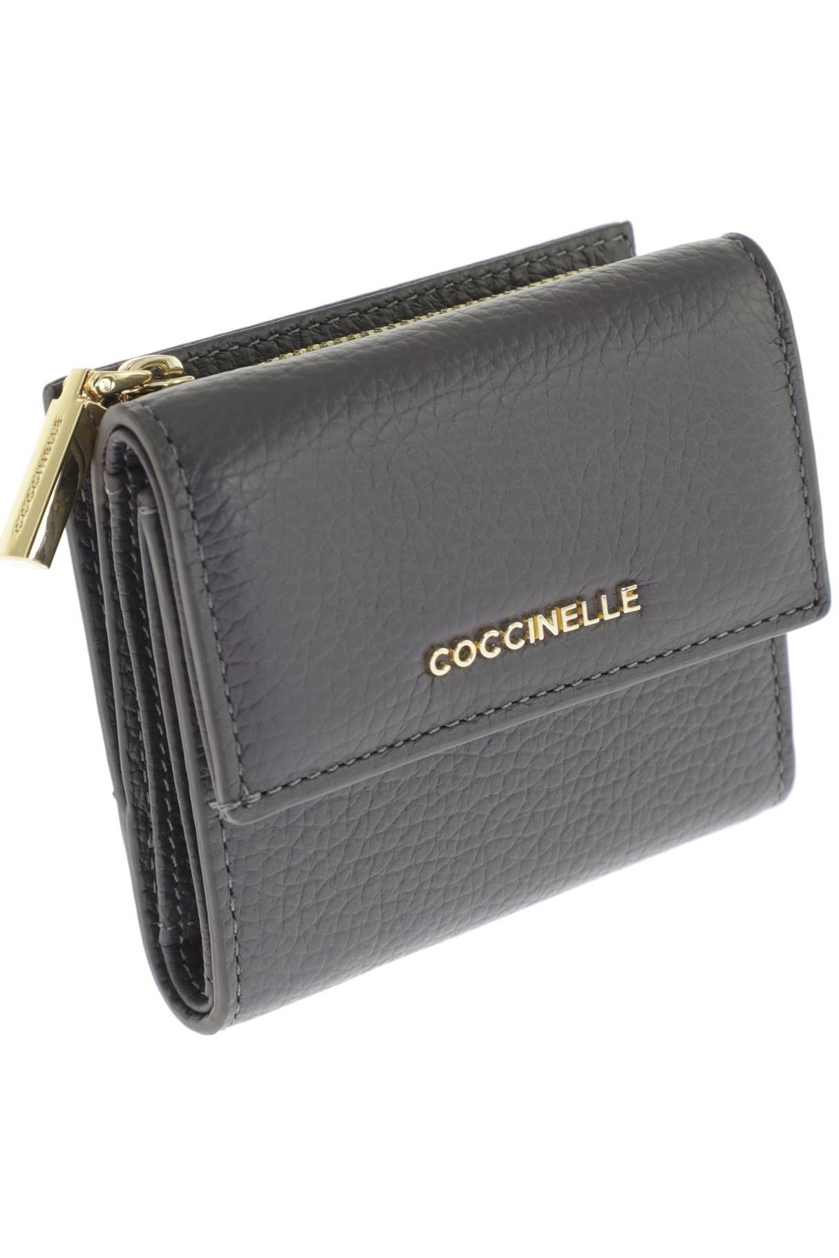 

Coccinelle Damen Portemonnaie, grau, Gr.