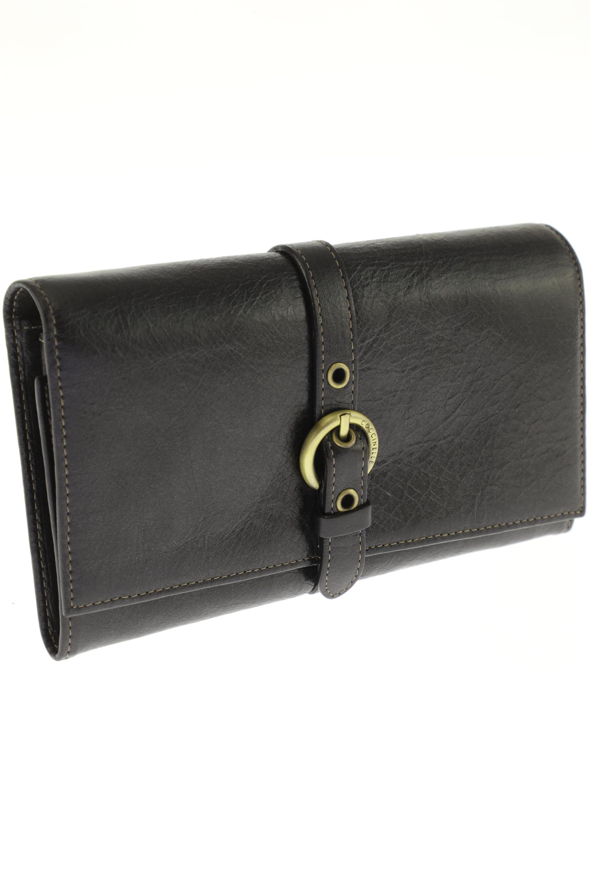 

Coccinelle Damen Portemonnaie, schwarz, Gr.