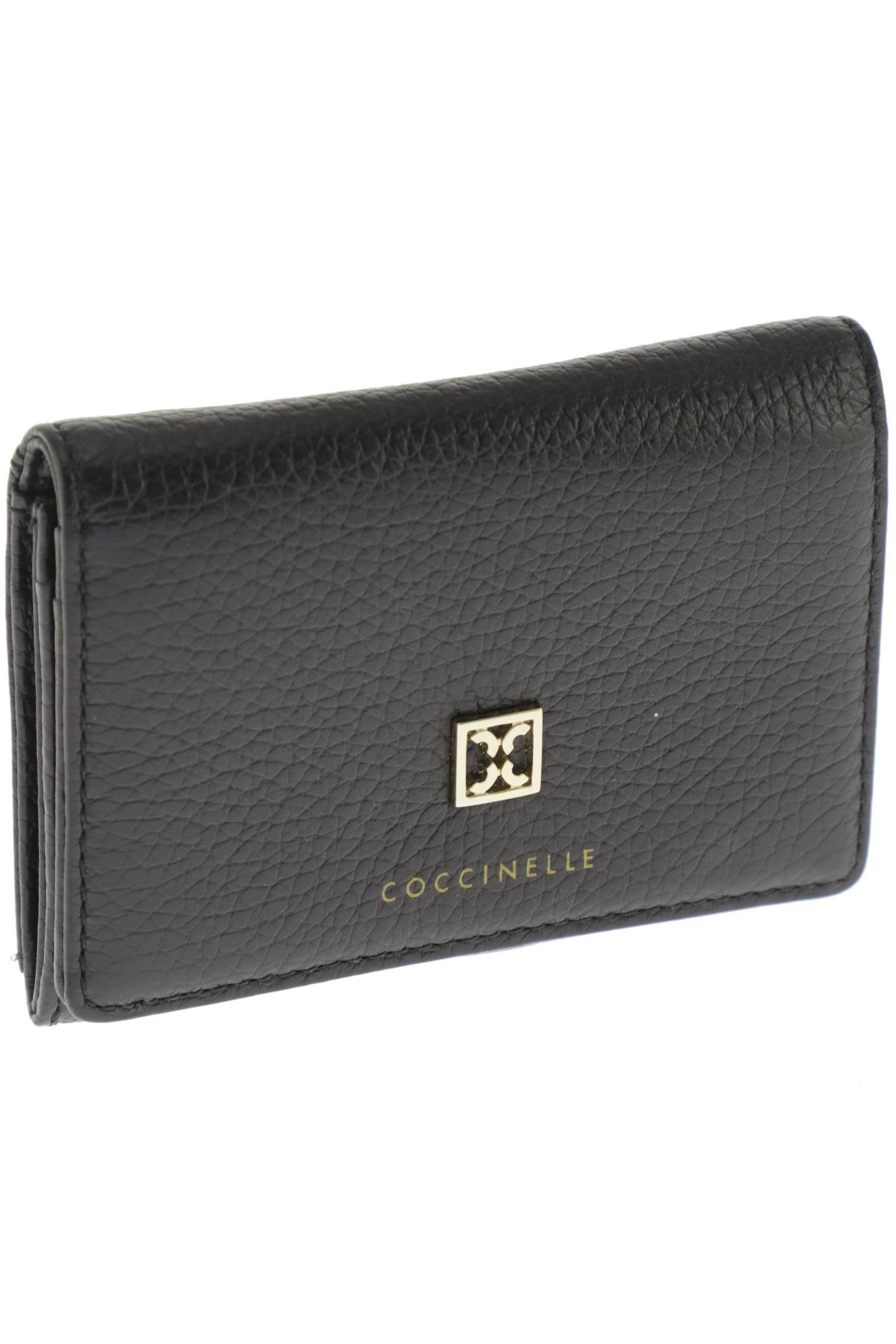

Coccinelle Damen Portemonnaie, schwarz, Gr.