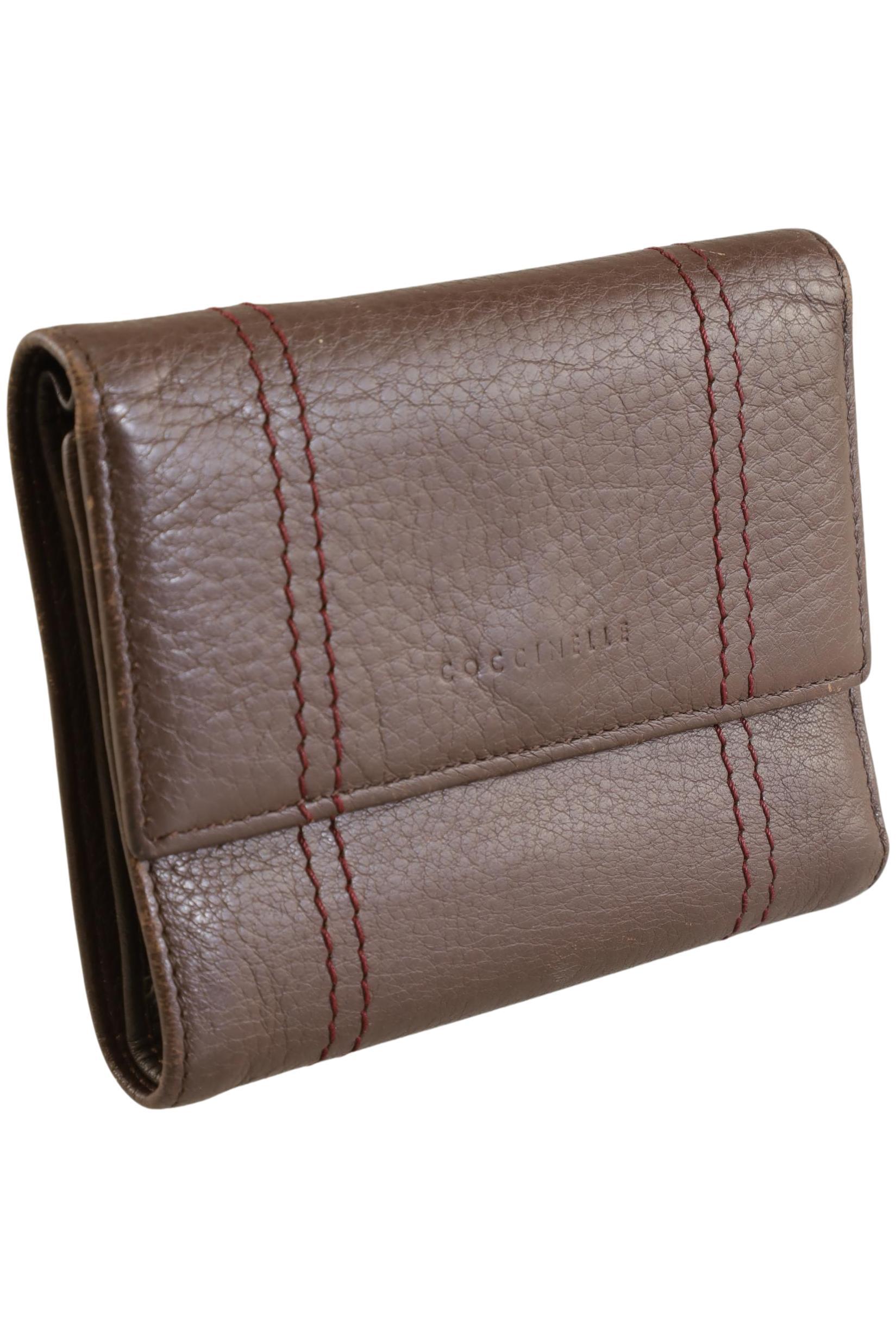 

Coccinelle Damen Portemonnaie, braun, Gr.