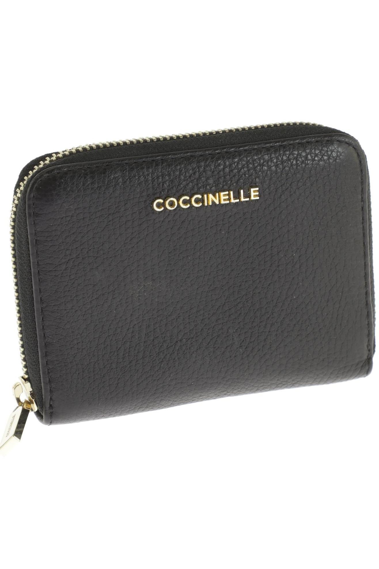 

Coccinelle Damen Portemonnaie, schwarz, Gr.