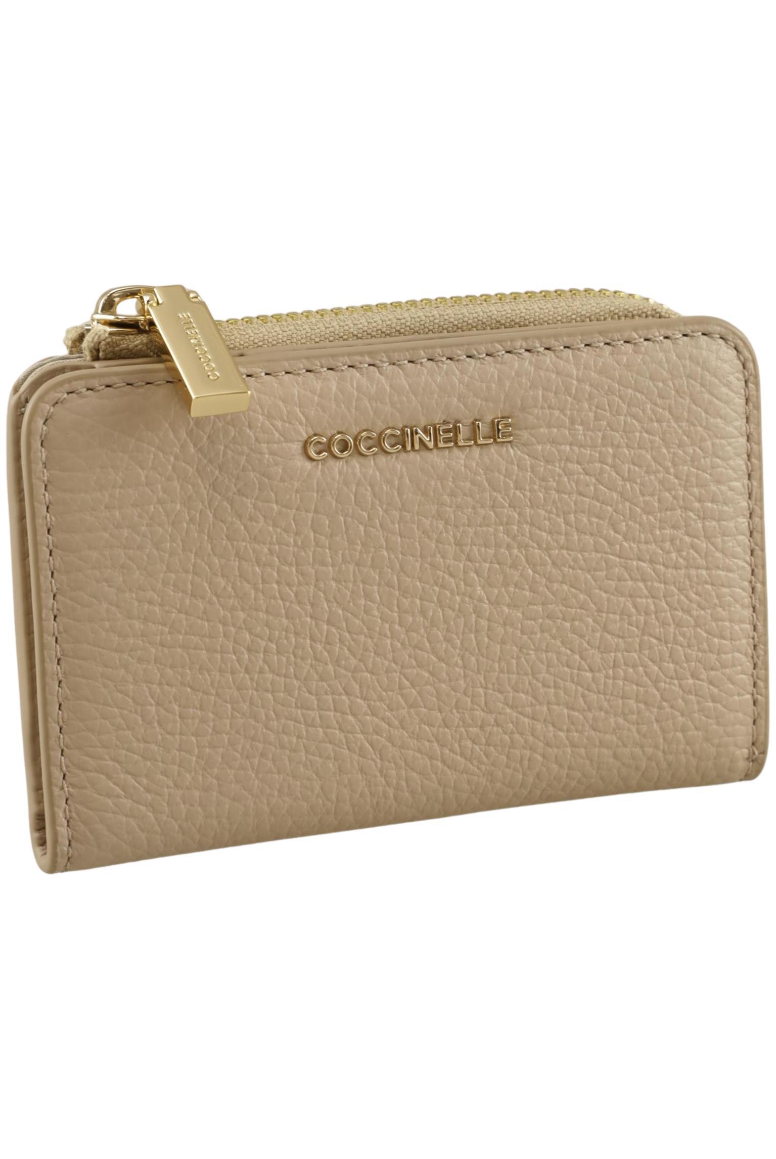 

Coccinelle Damen Portemonnaie, beige, Gr.