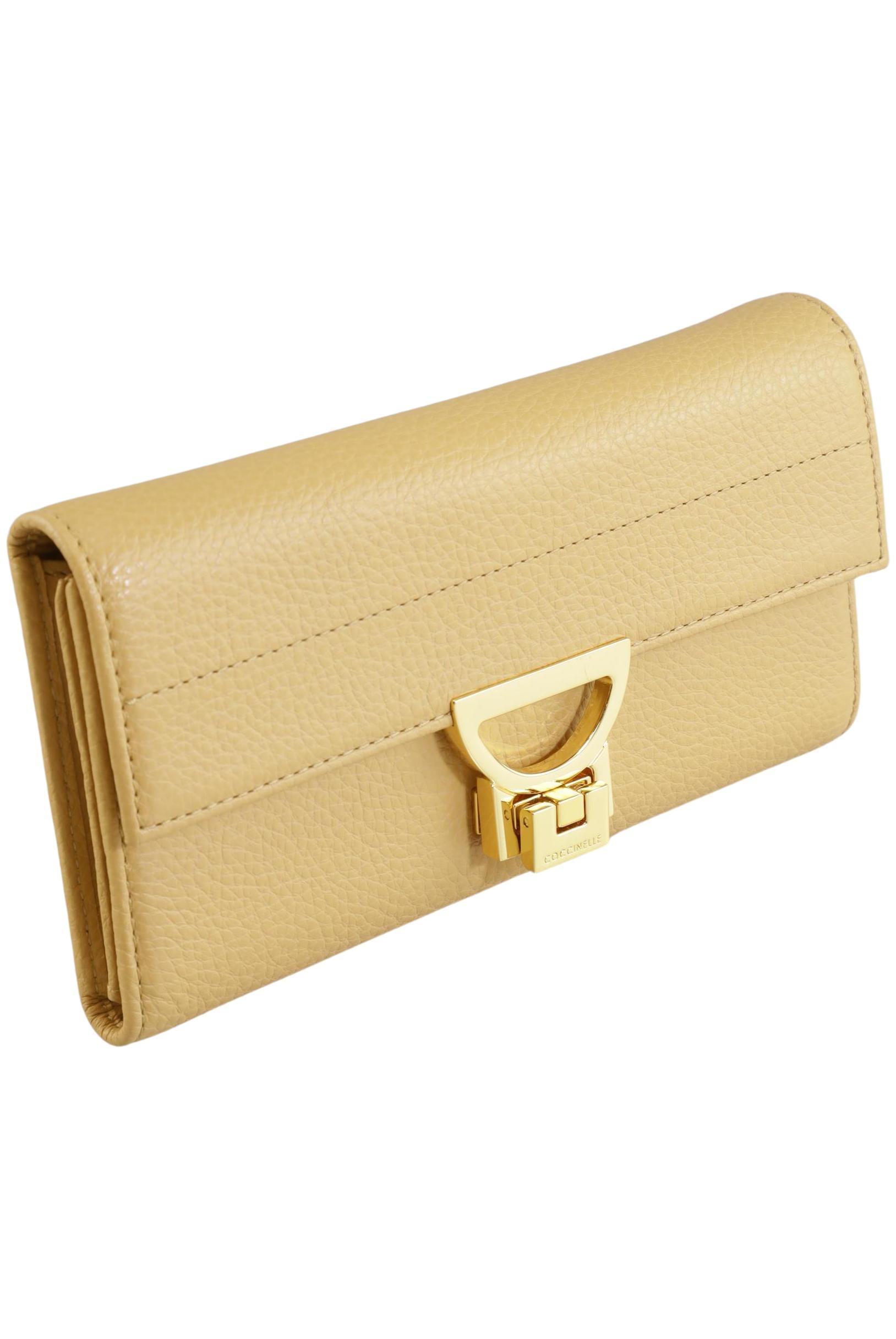 

Coccinelle Damen Portemonnaie, beige, Gr.