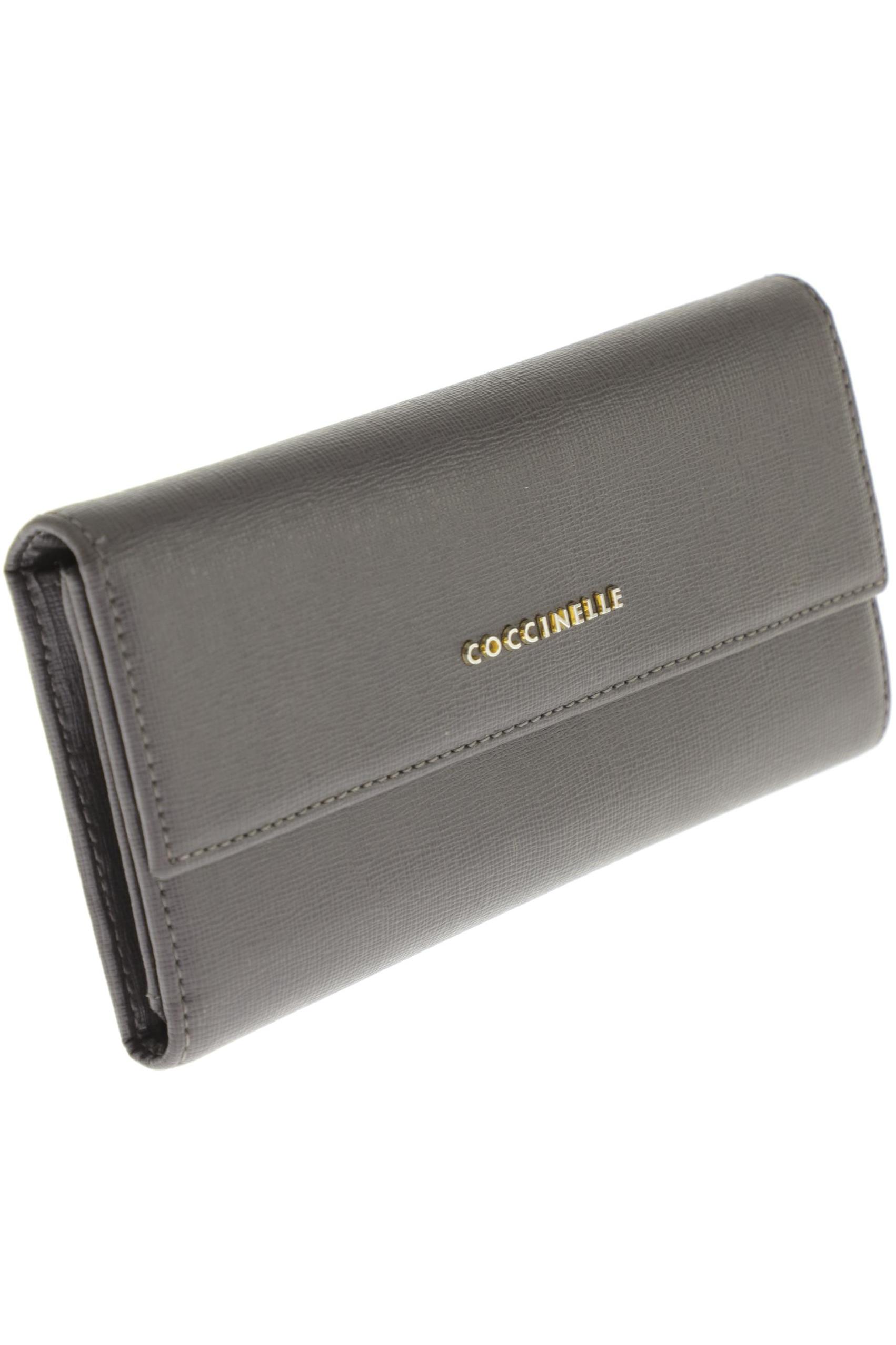

Coccinelle Damen Portemonnaie, grau, Gr.