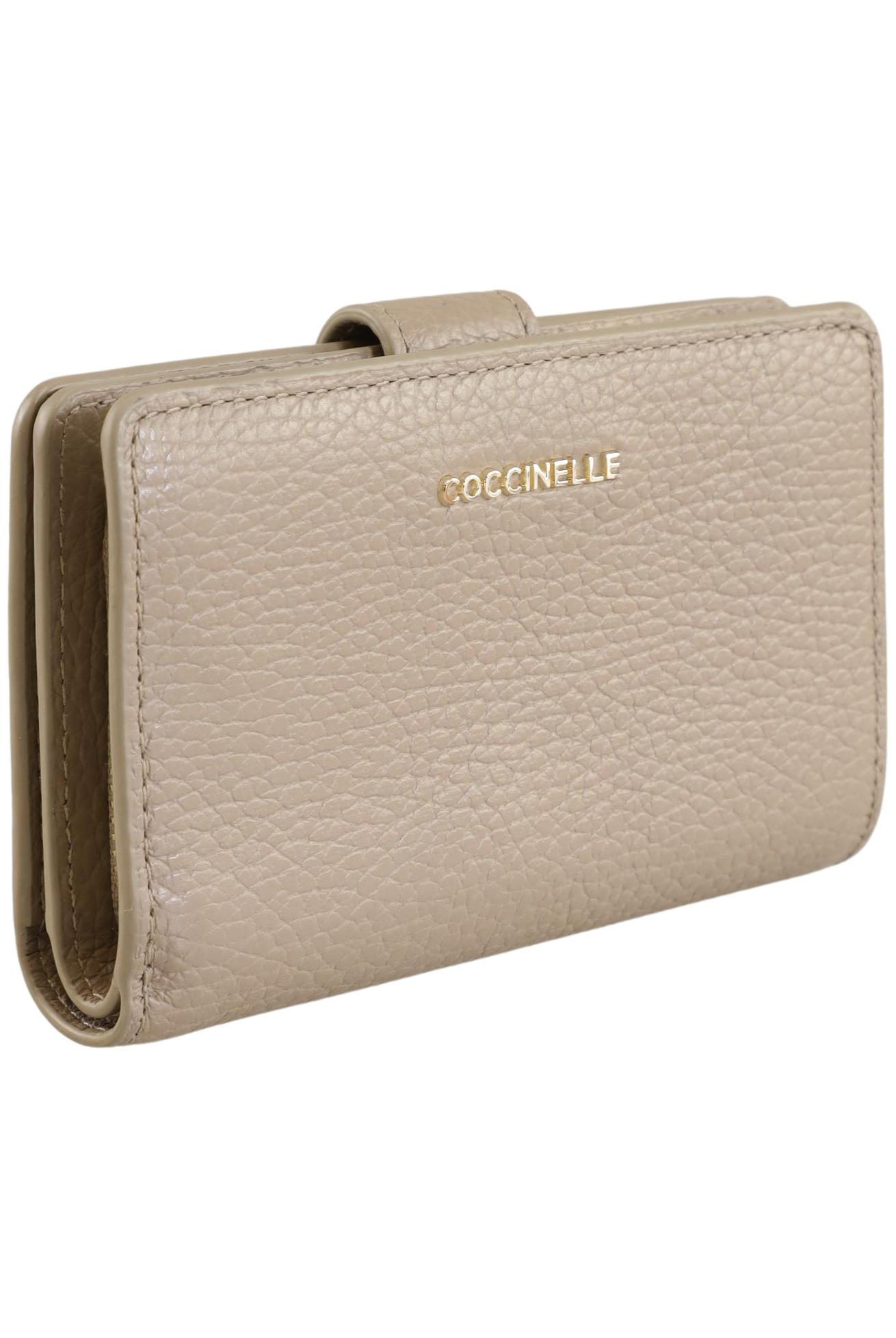 

Coccinelle Damen Portemonnaie, beige, Gr.