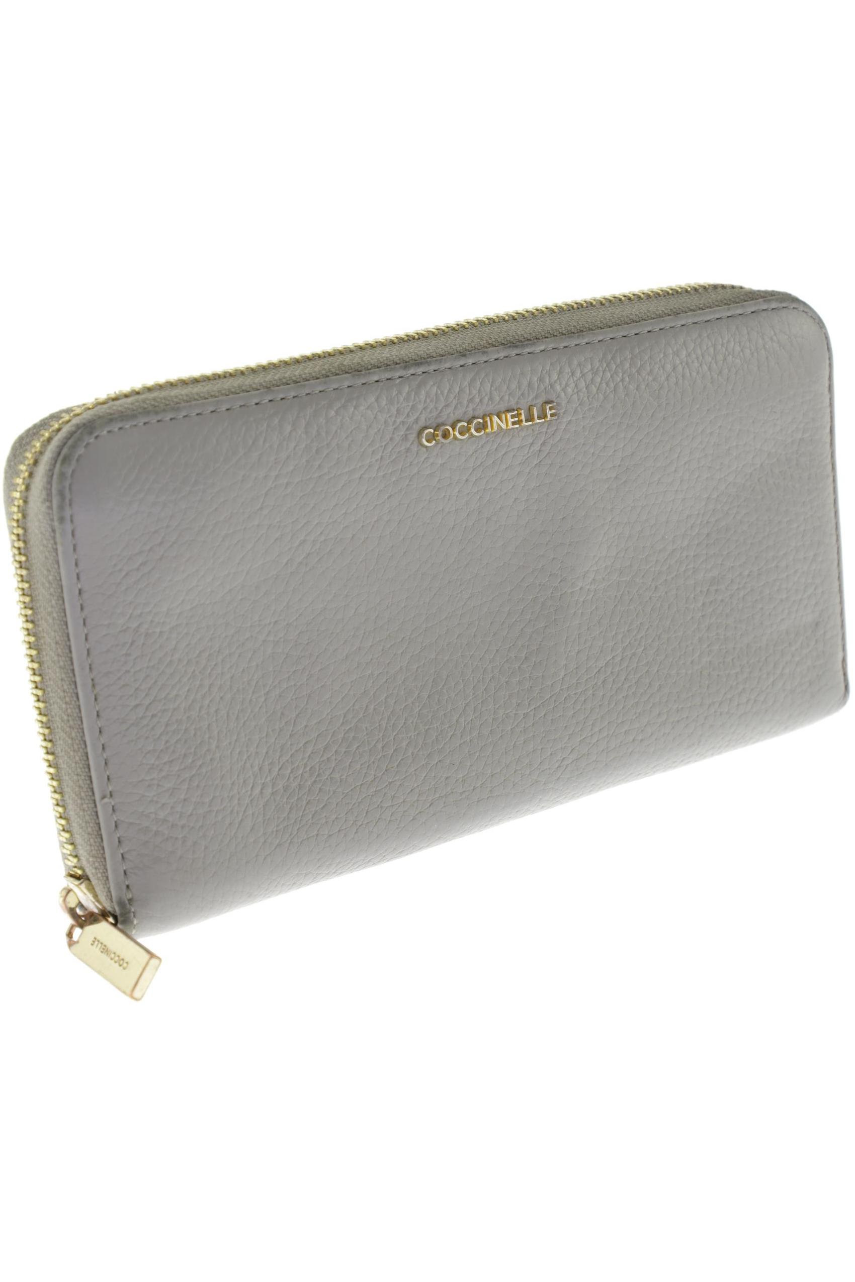 

Coccinelle Damen Portemonnaie, grau, Gr.