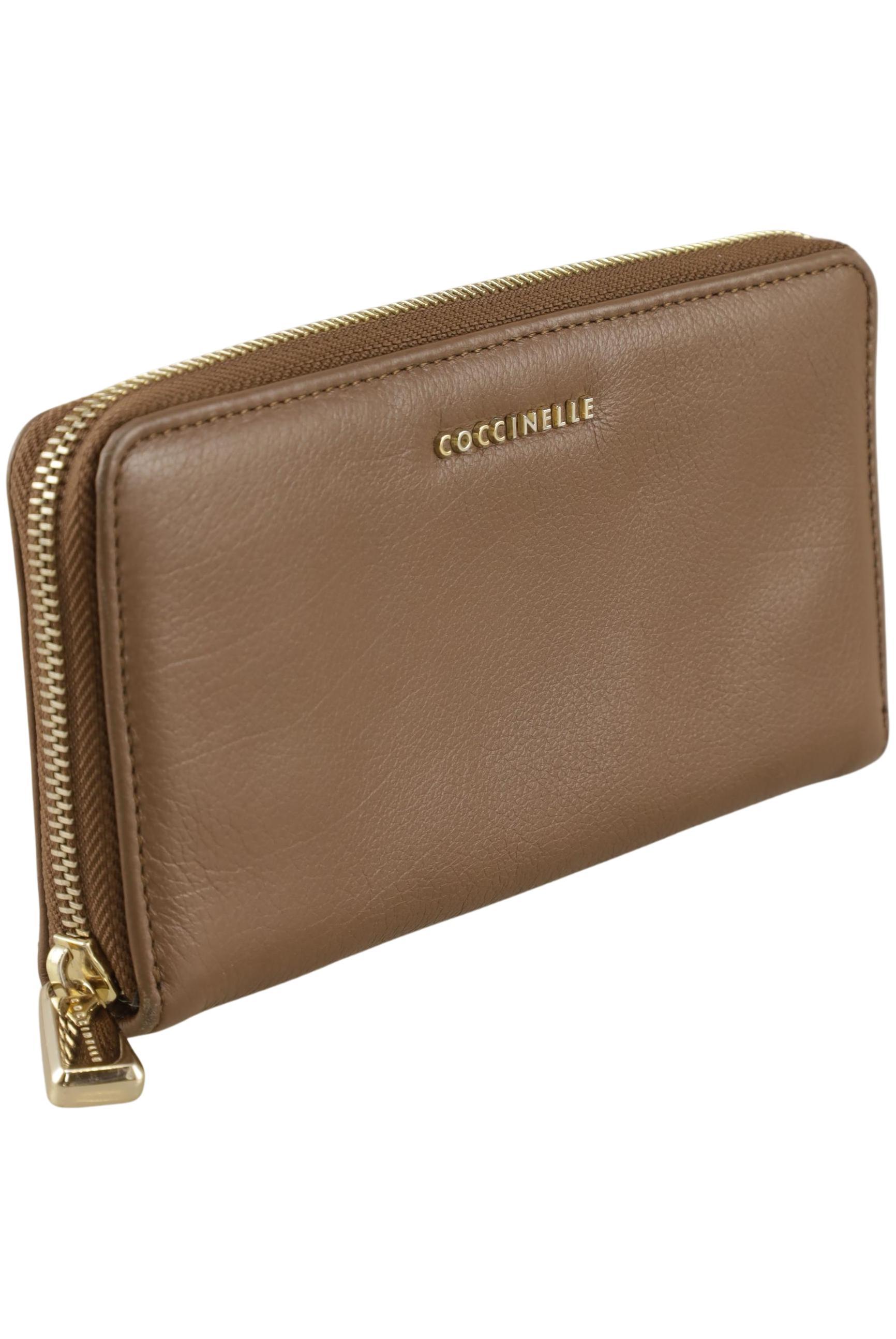 

Coccinelle Damen Portemonnaie, braun, Gr.