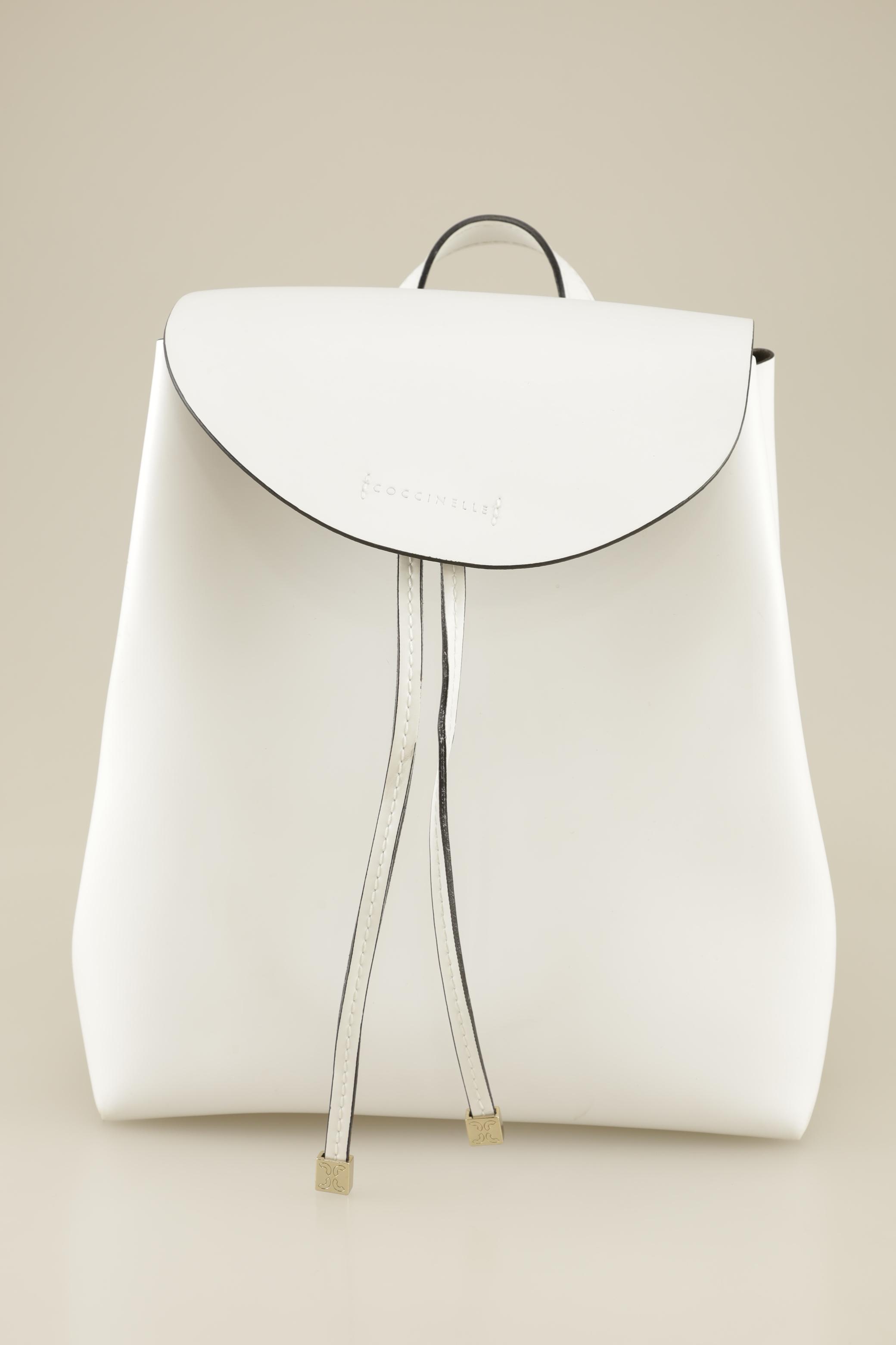 

Coccinelle Damen Rucksack, weiß, Gr.