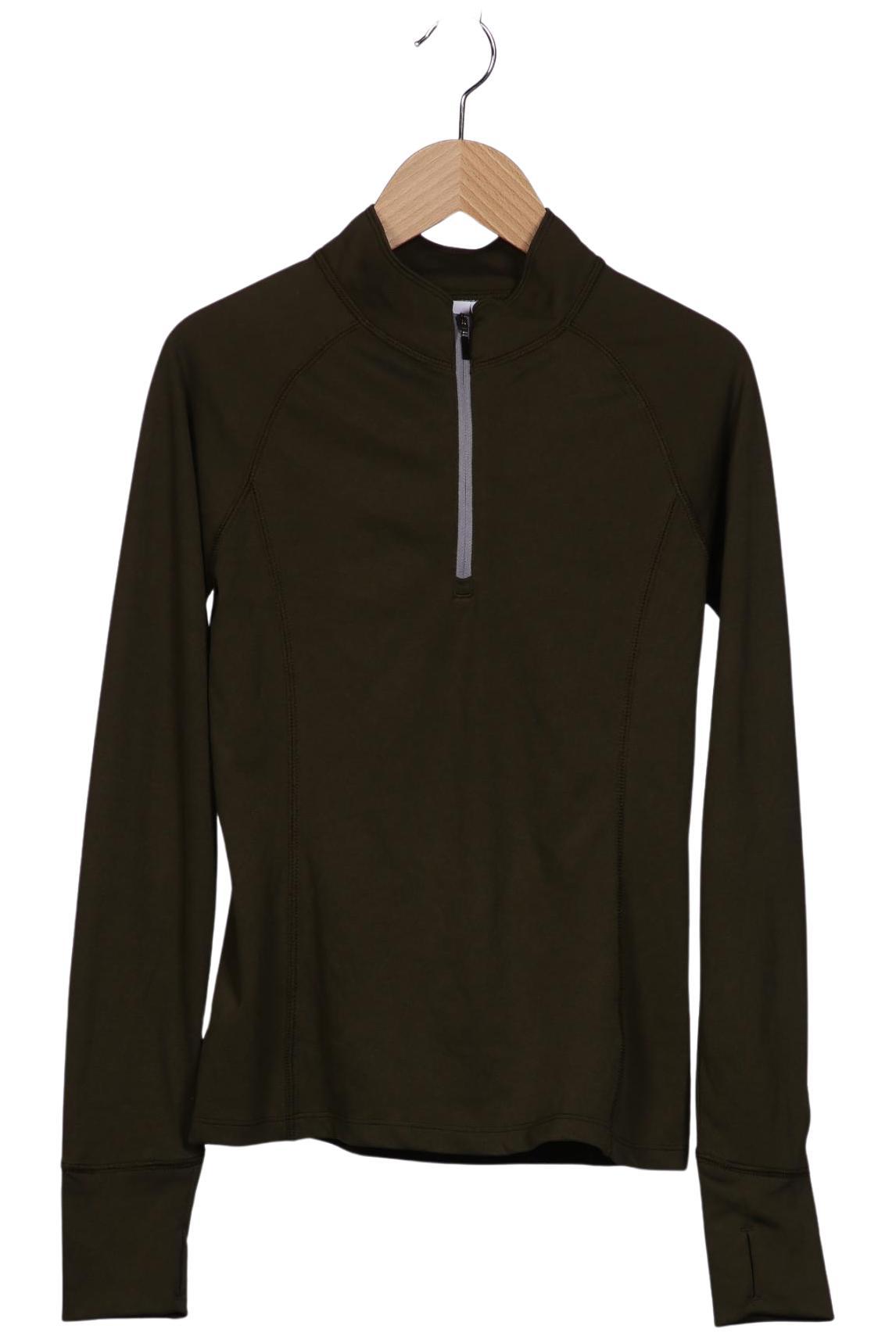 

cocon.commerz Privatsachen Damen Langarmshirt, grün, Gr. 34