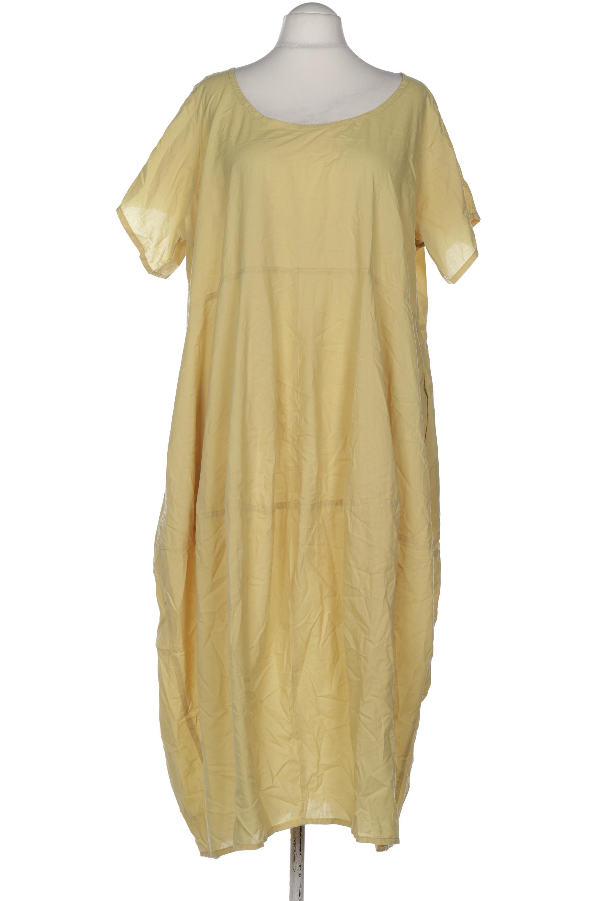 

cocon.commerz Privatsachen Damen Kleid, gelb, Gr. 56
