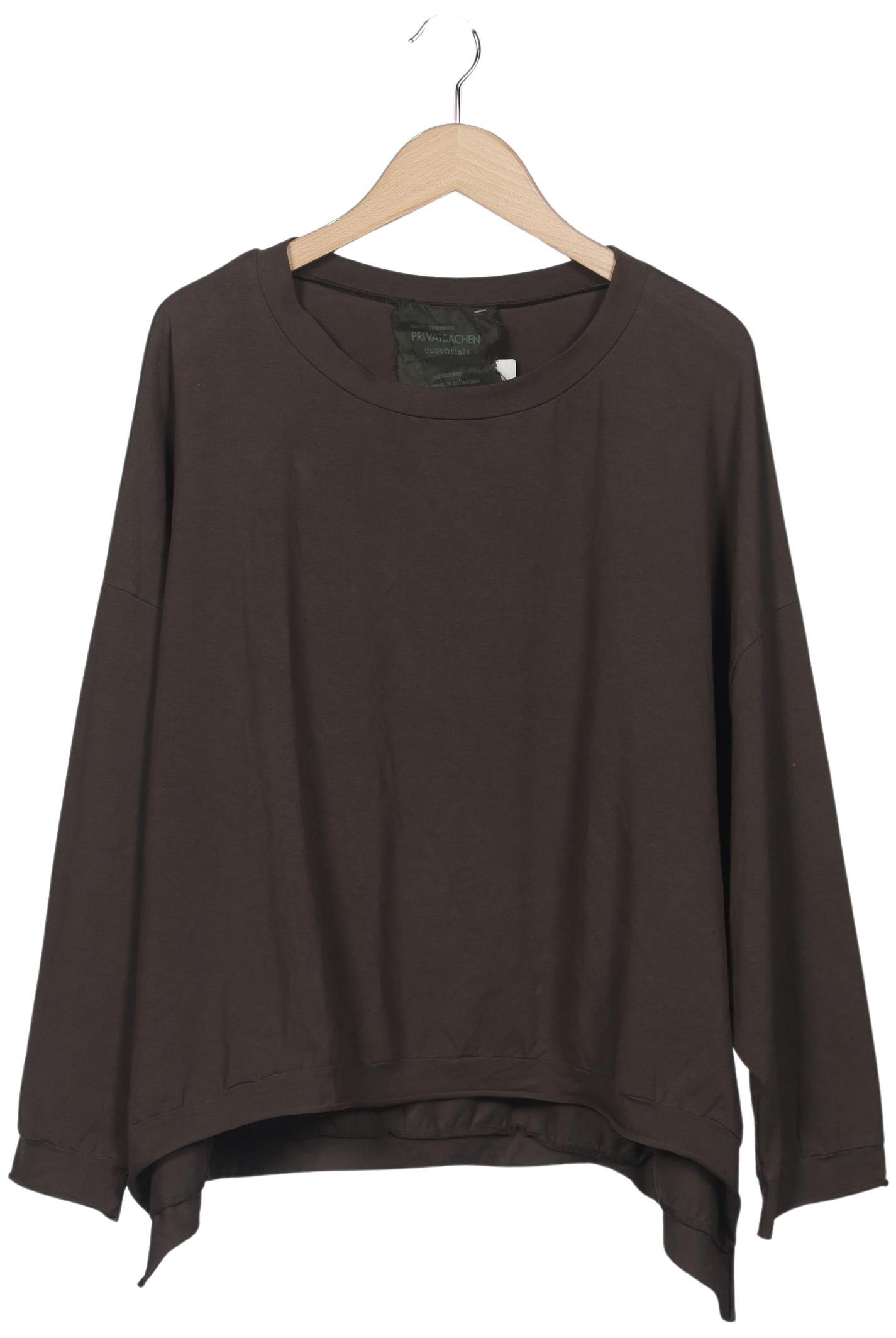 

cocon.commerz Privatsachen Damen Langarmshirt, braun, Gr. uni