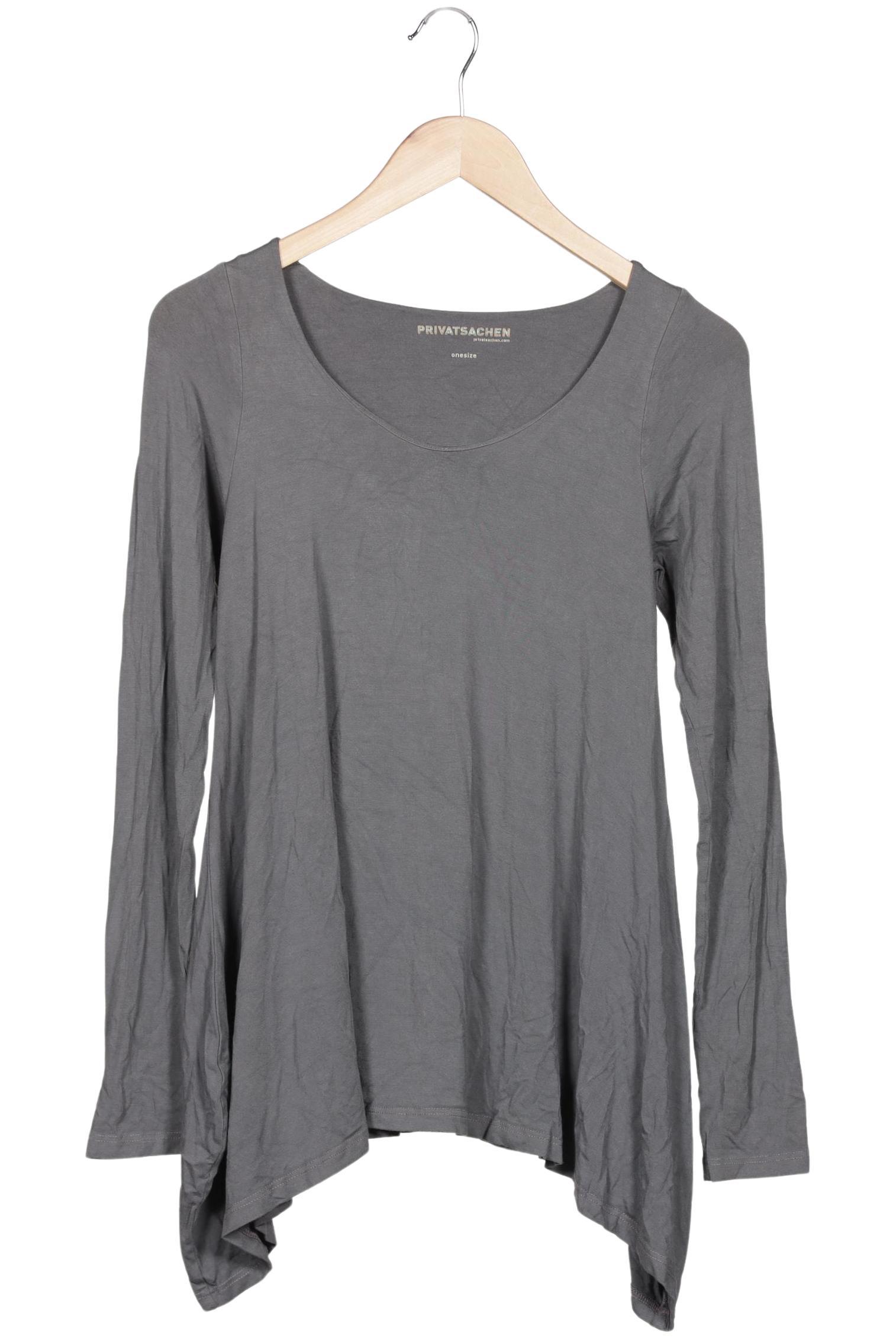 

cocon.commerz Privatsachen Damen Langarmshirt, grau, Gr. uni