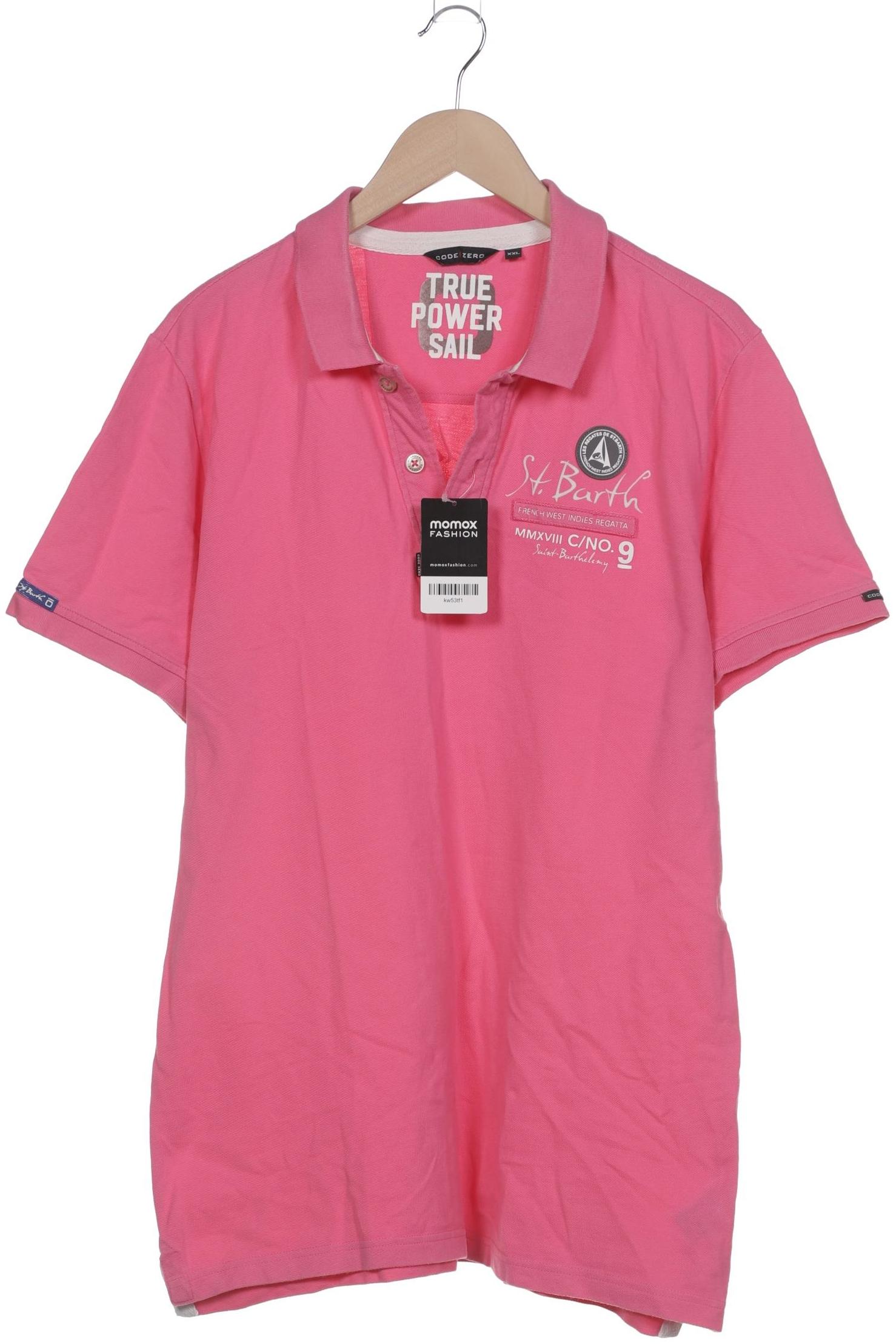 

Code Zero Herren Poloshirt, pink, Gr. 56