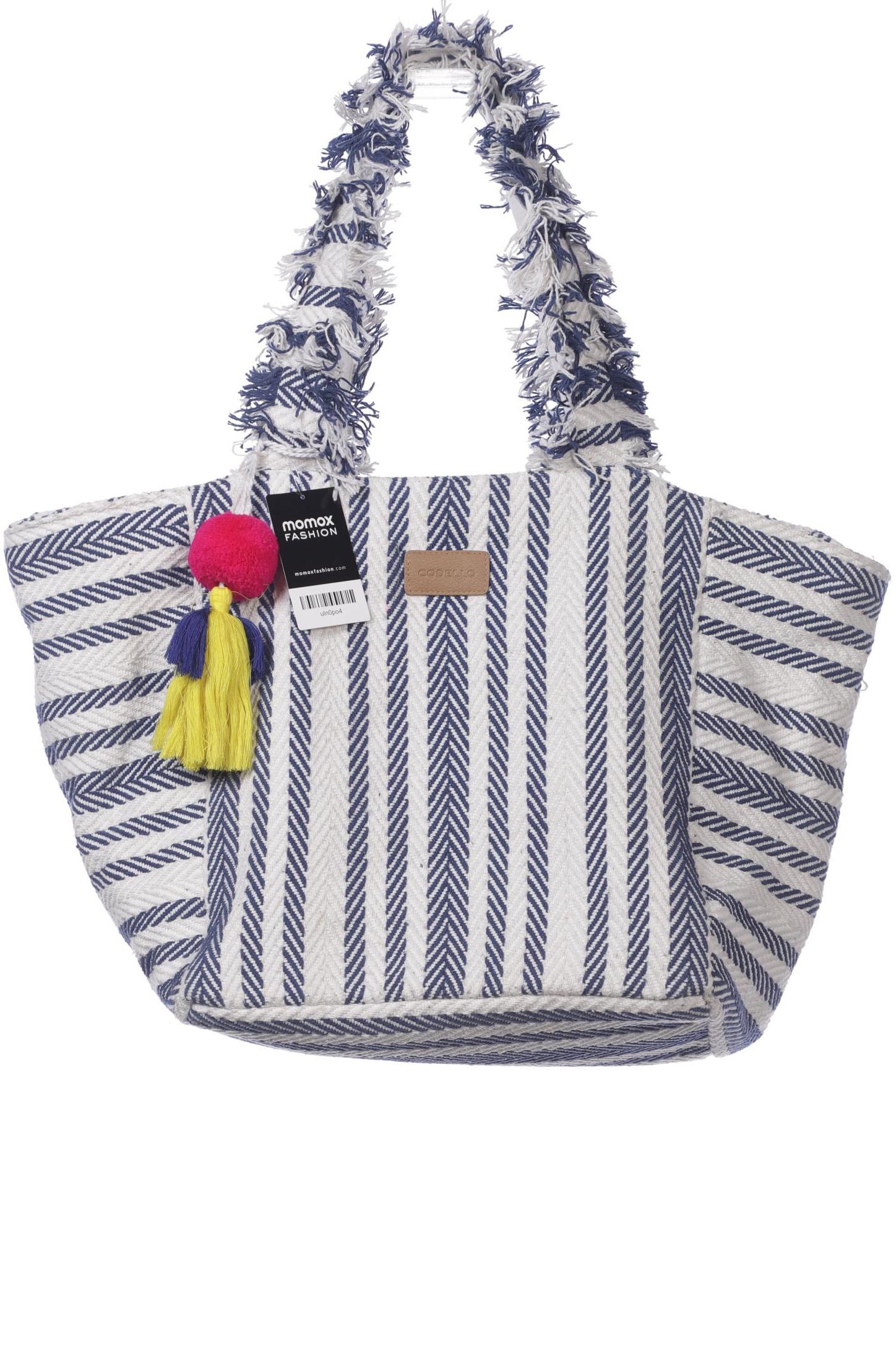 

Codello Damen Handtasche, blau, Gr.