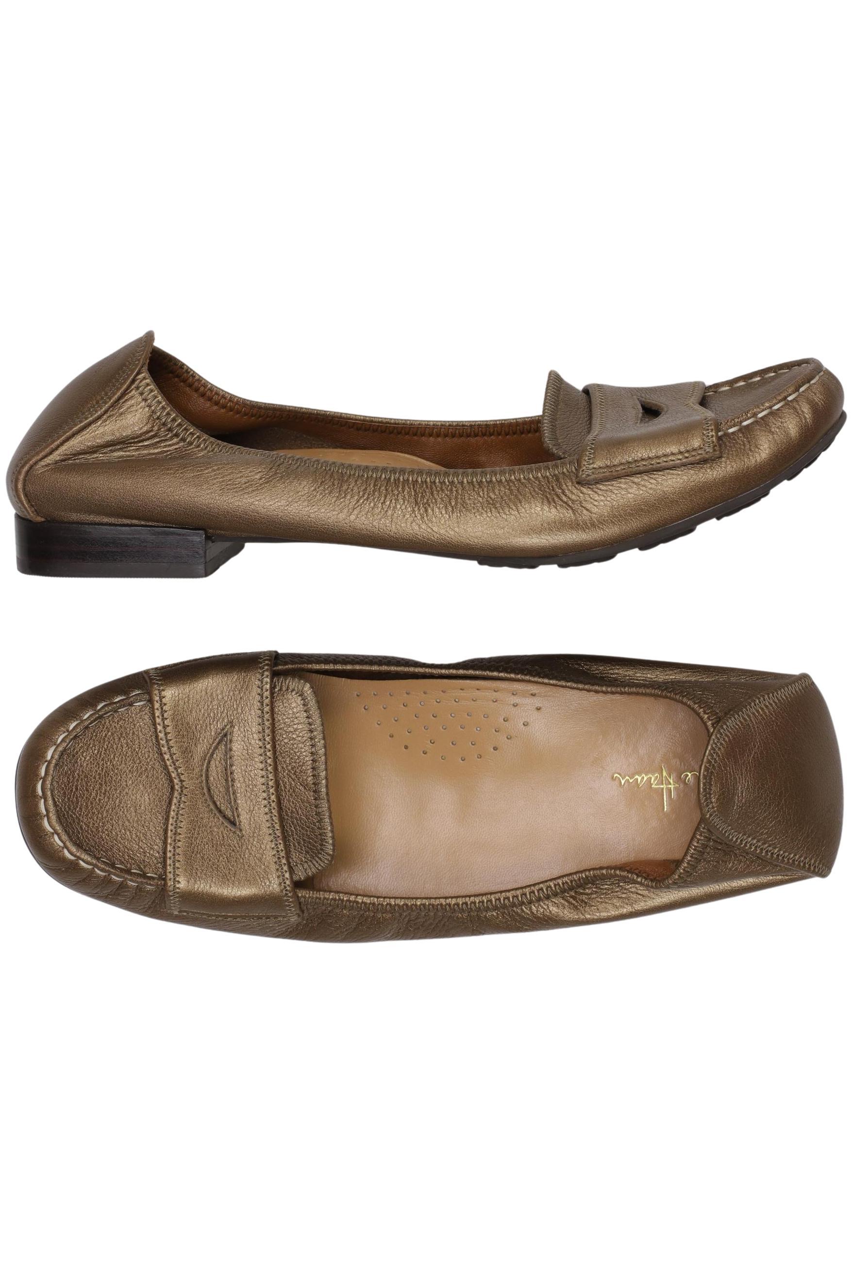 

Cole Haan Damen Ballerinas, gold, Gr. 9.5