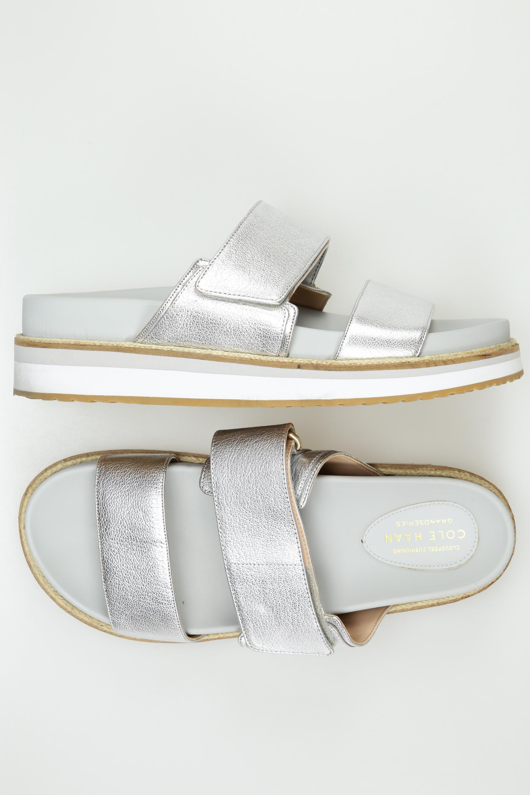 

Cole Haan Damen Sandale, silber, Gr. 9.5