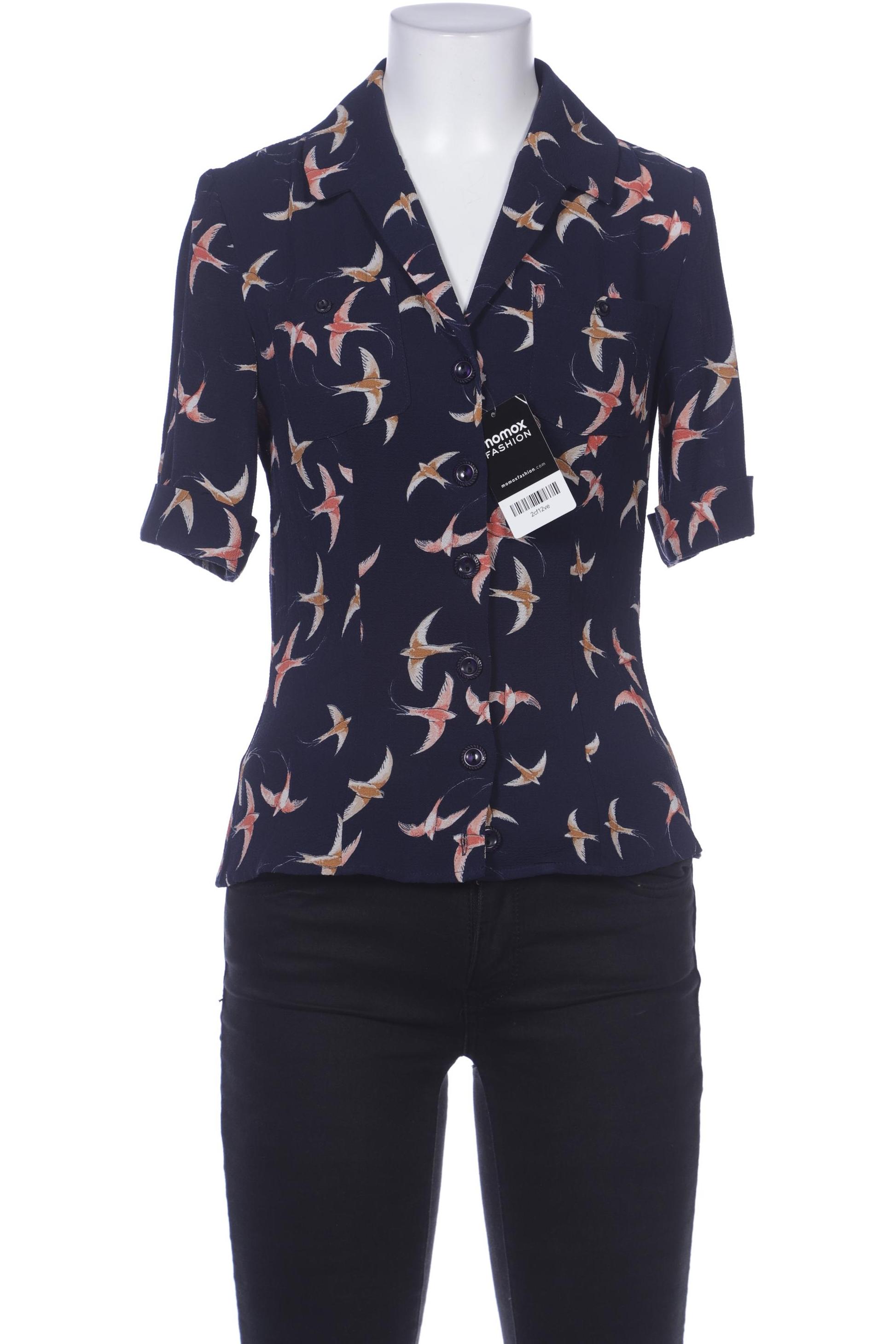 

Collectif Damen Bluse, marineblau, Gr. 34