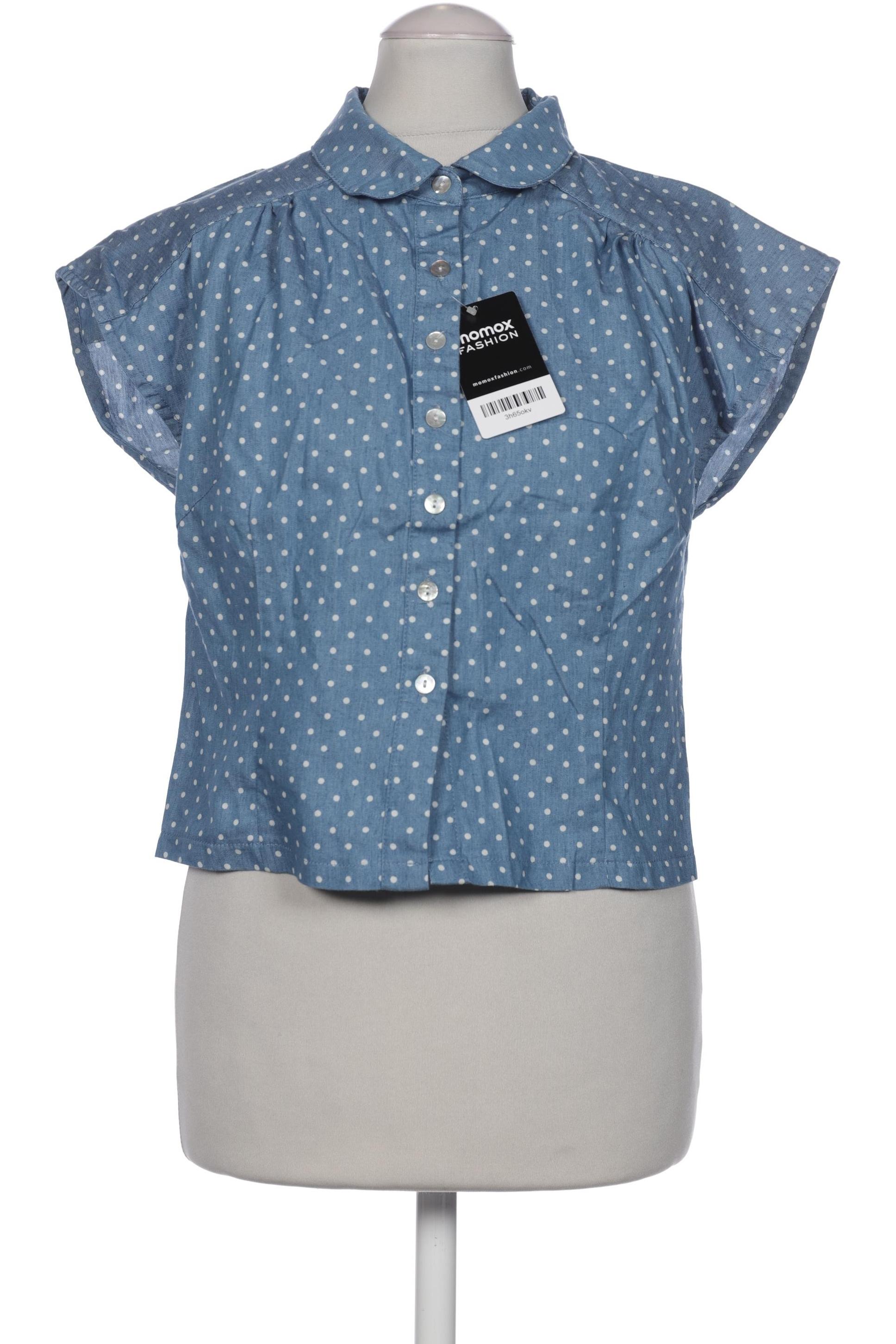 

Collectif Damen Bluse, blau, Gr. 36