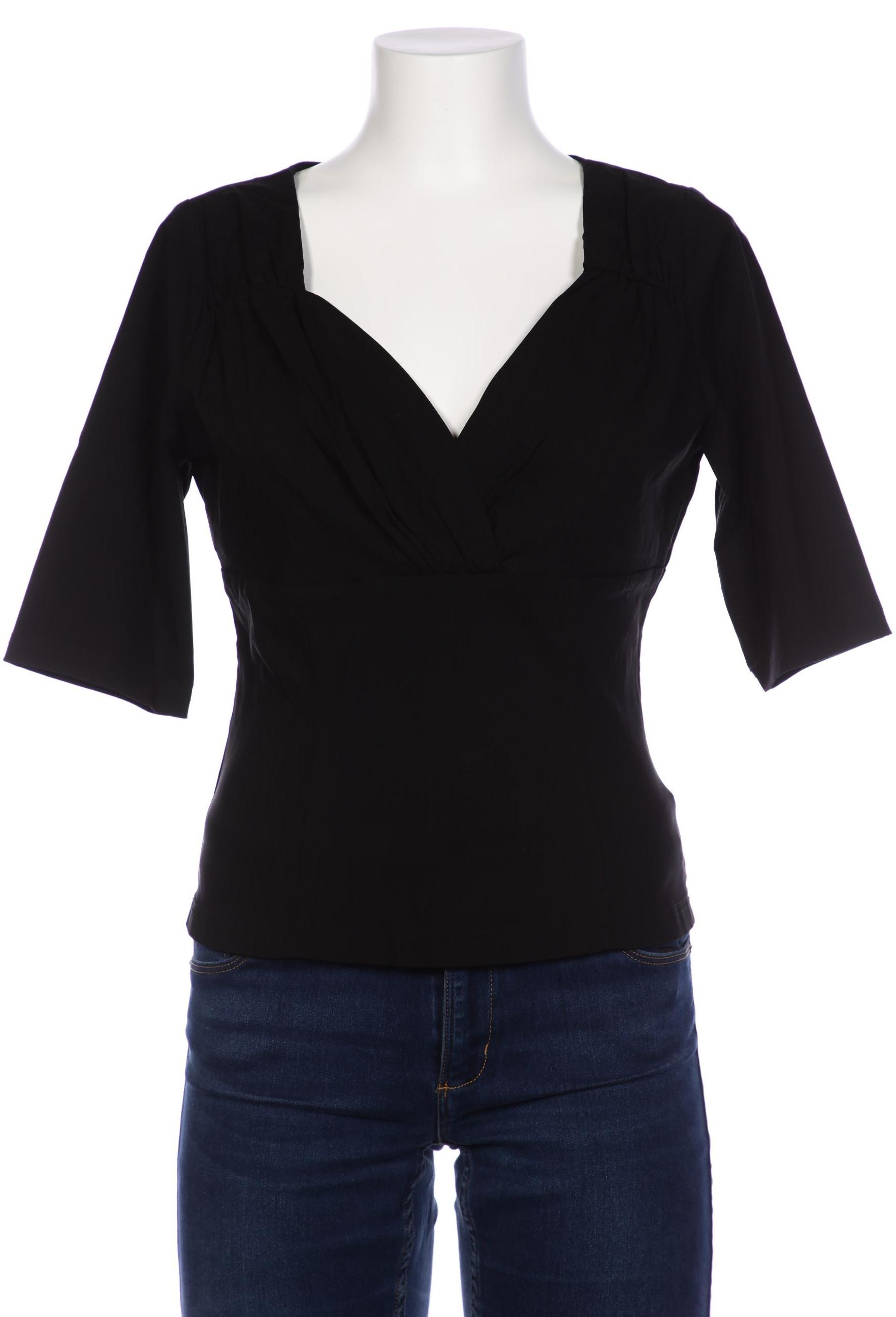 

Collectif Damen Bluse, schwarz, Gr. 40