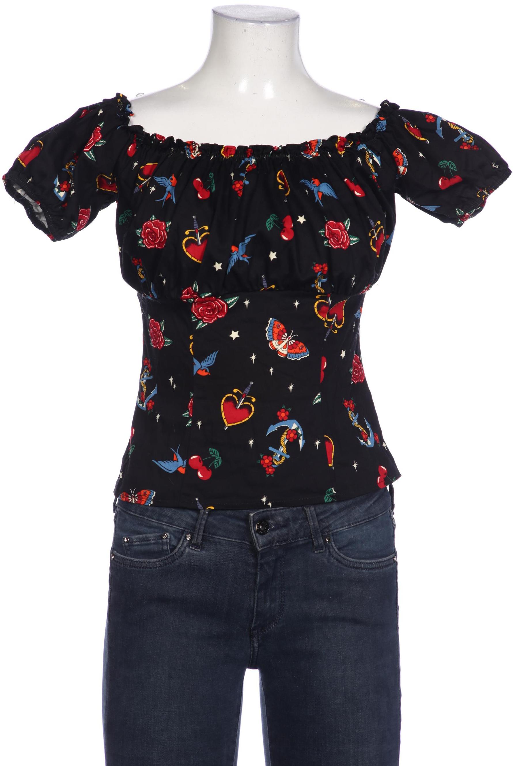 

Collectif Damen Bluse, schwarz