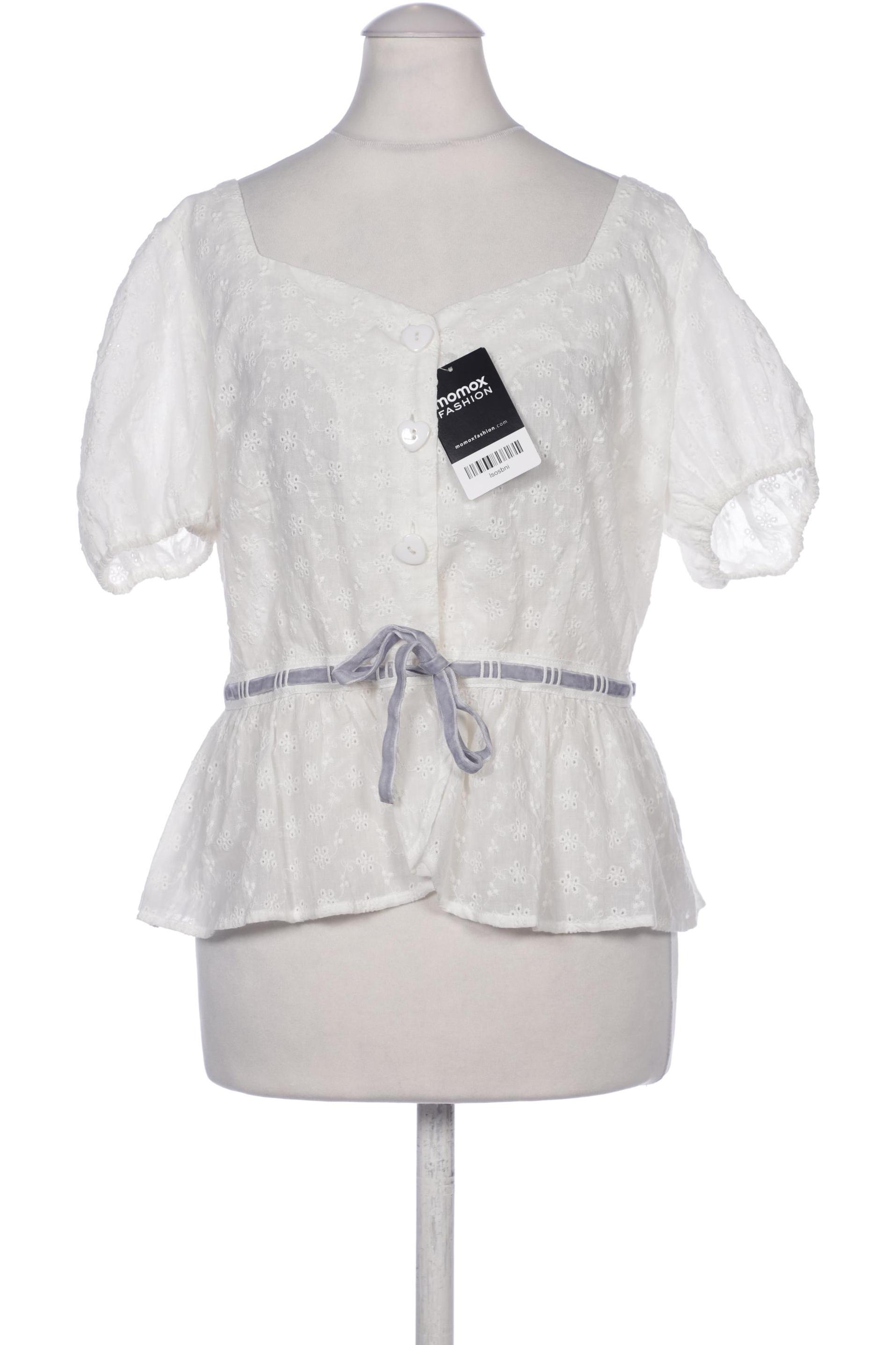 

Collectif Damen Bluse, weiß, Gr. 36