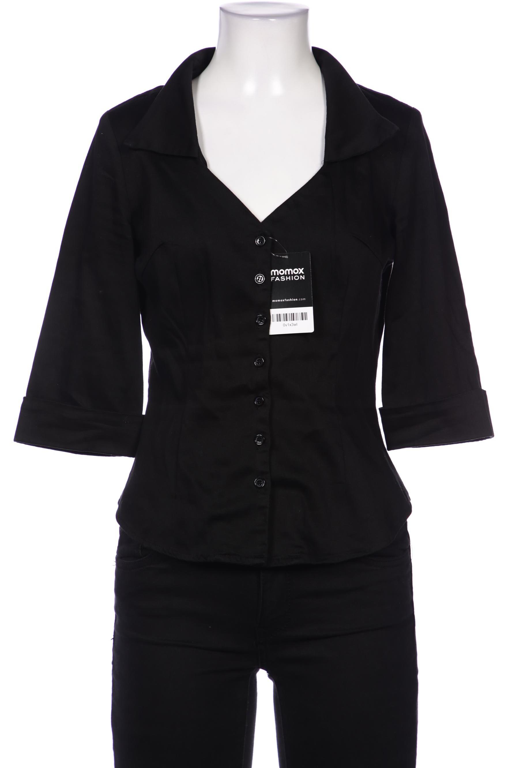

Collectif Damen Bluse, schwarz, Gr. 36